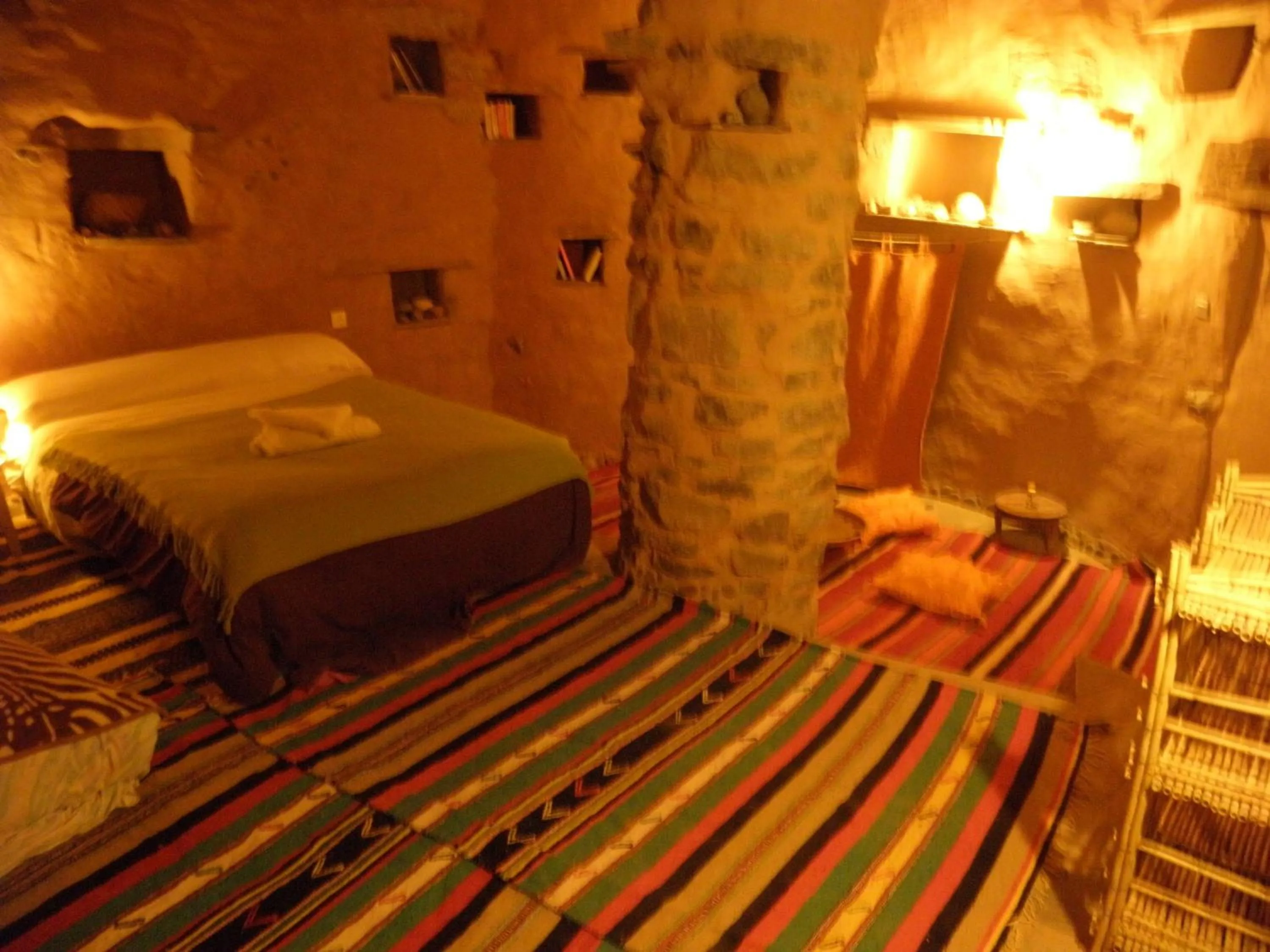 Photo of the whole room, Bed in Maison Boutchrafine