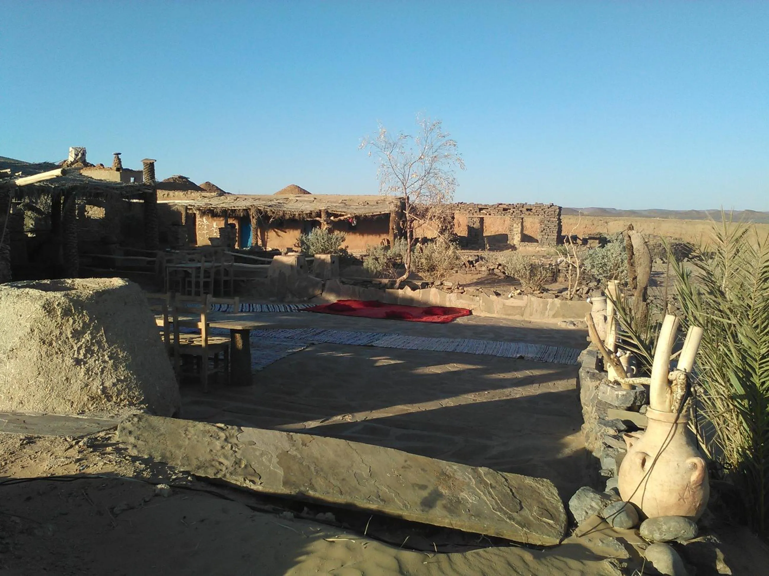 Balcony/Terrace in Maison Boutchrafine