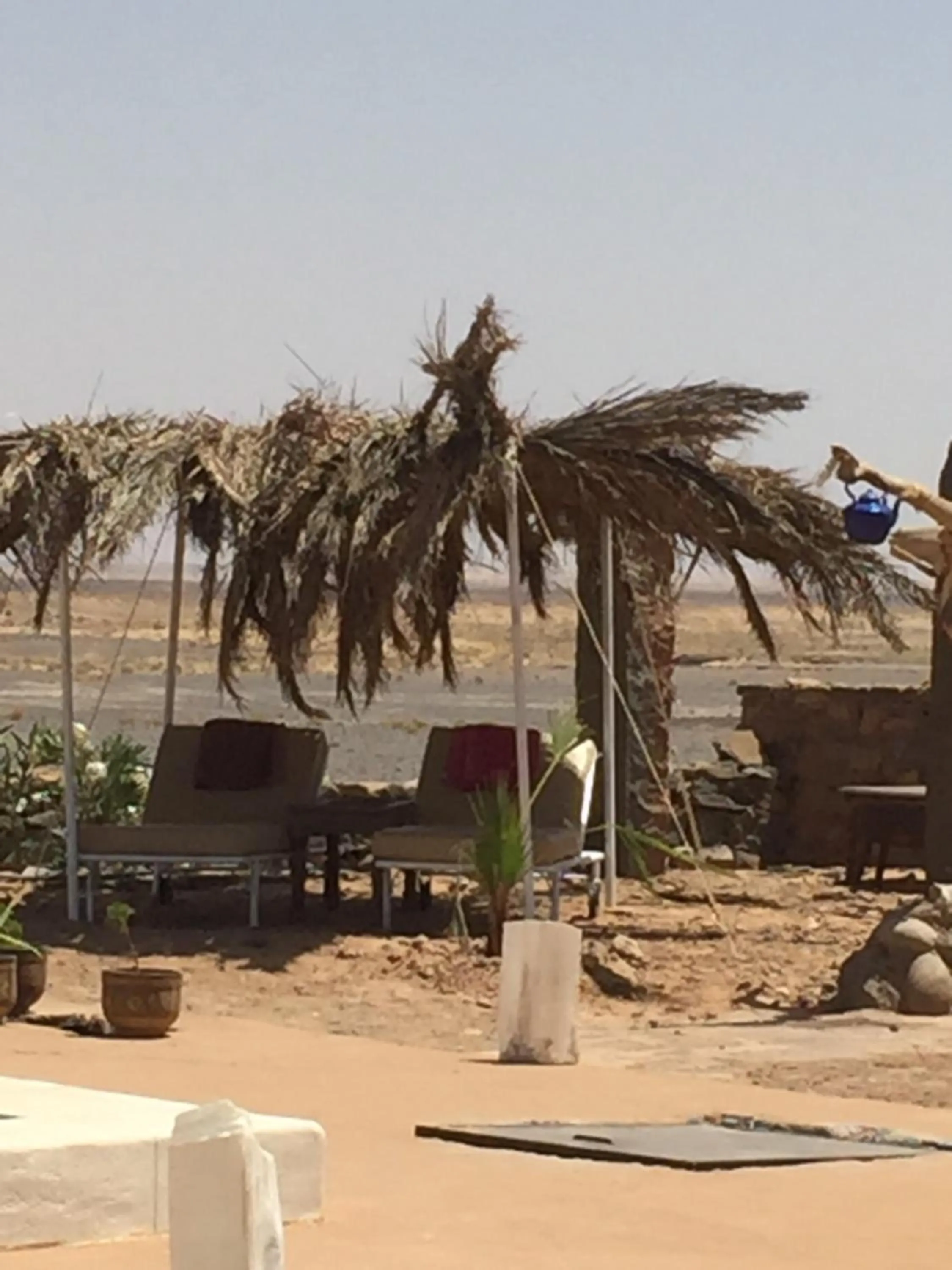 Swimming pool in Maison Boutchrafine