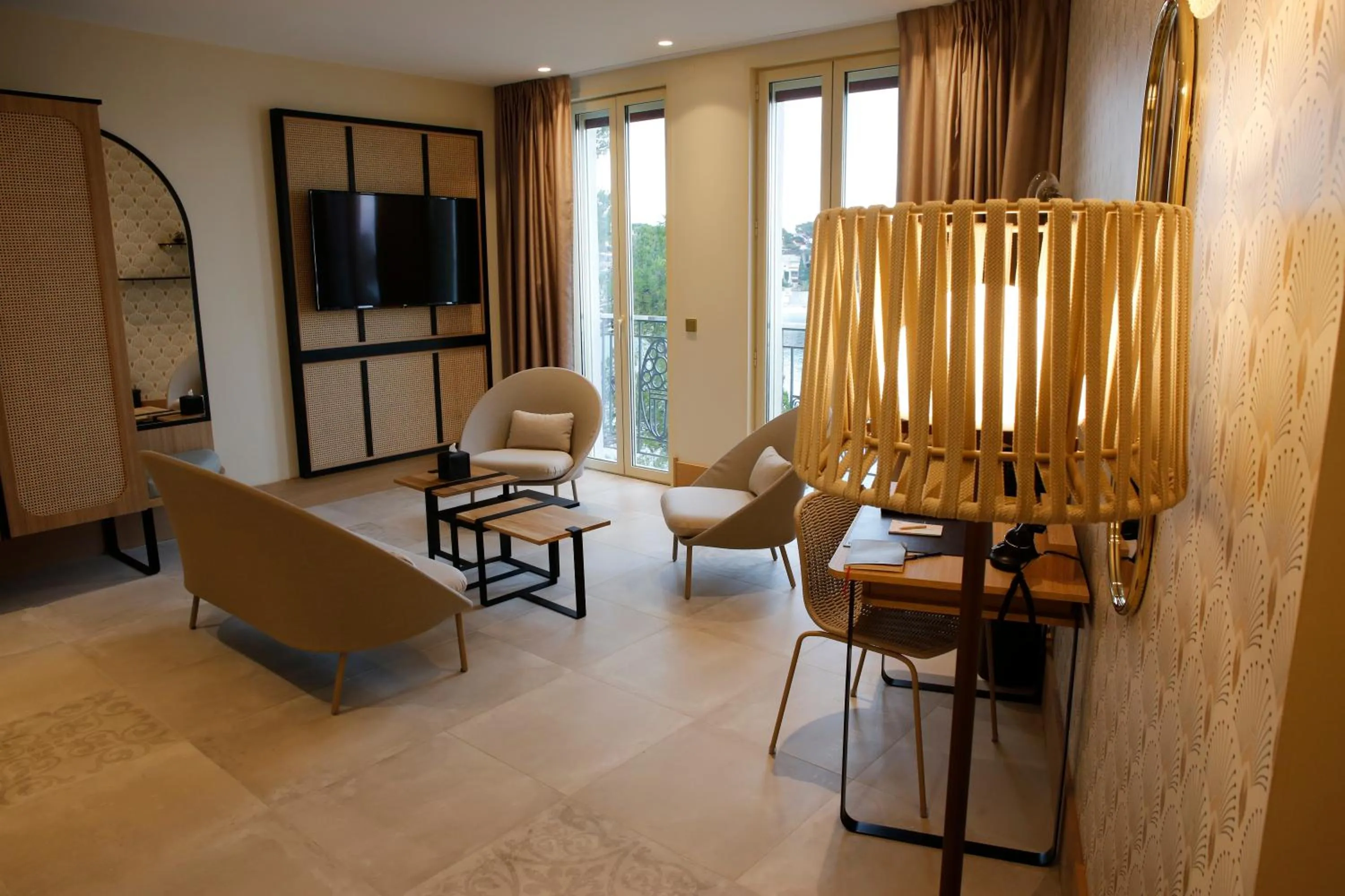 Living room in Splendid Hôtel & Spa