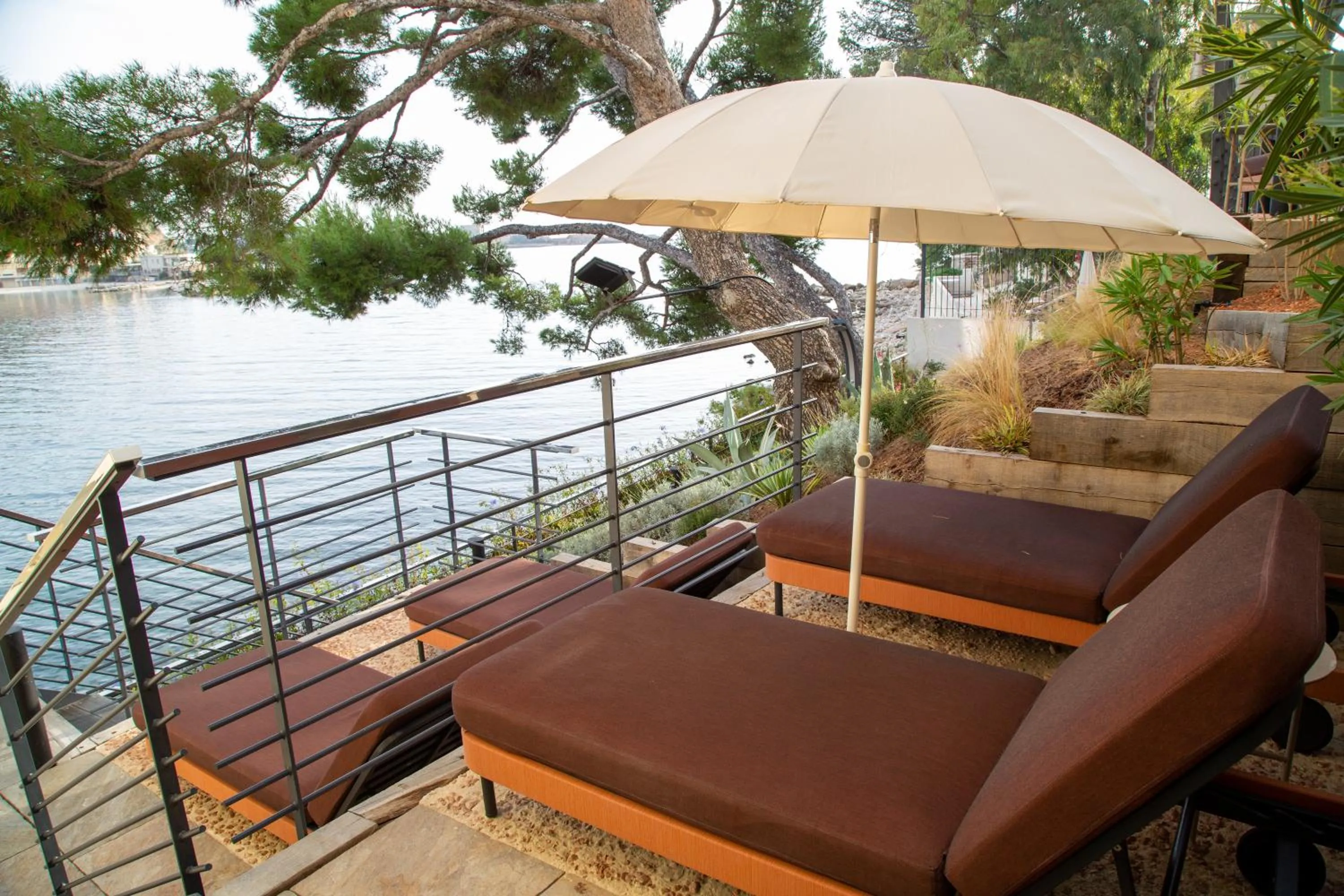 Patio in Splendid Hôtel & Spa