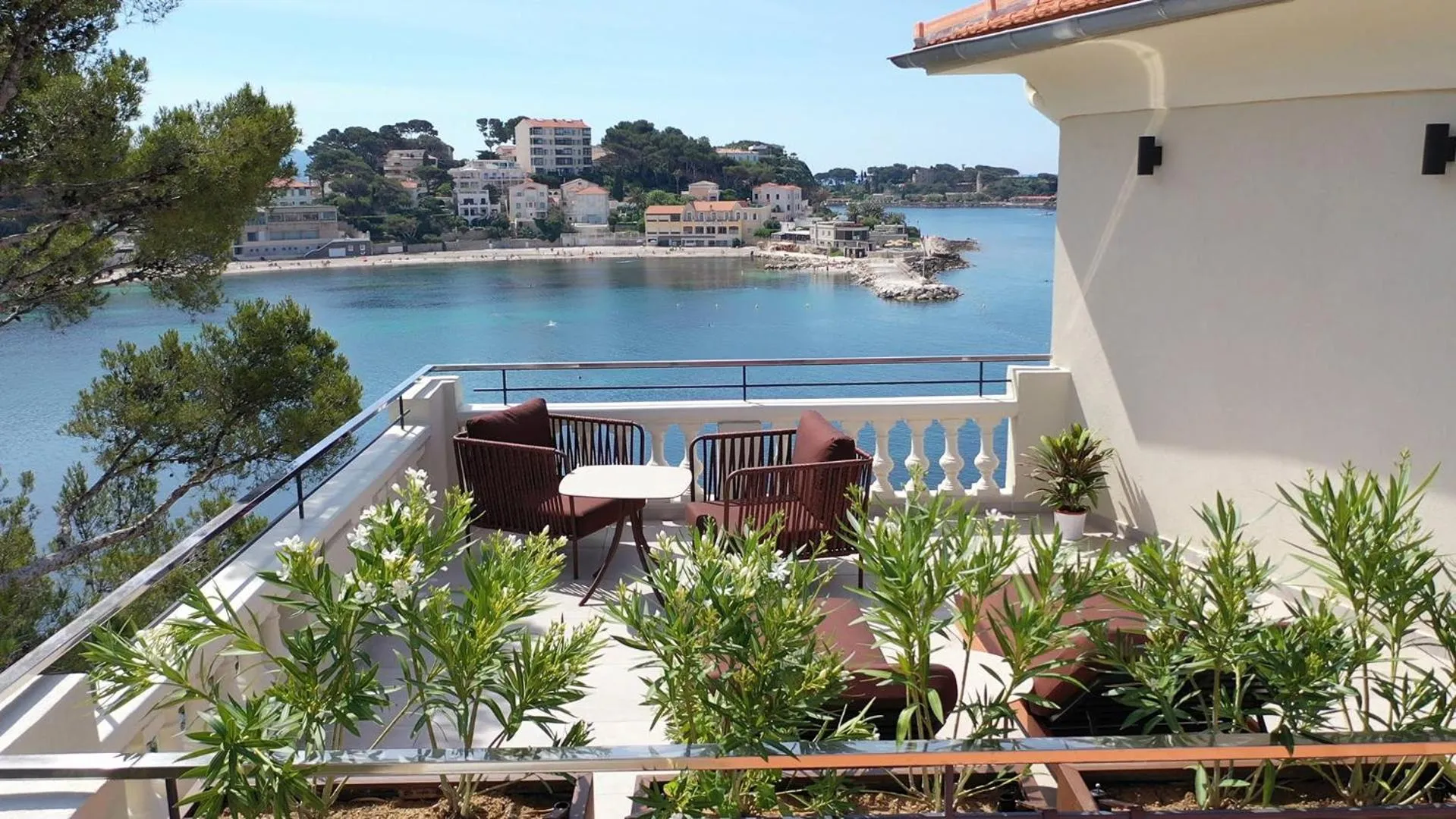 Balcony/Terrace in Splendid Hôtel & Spa