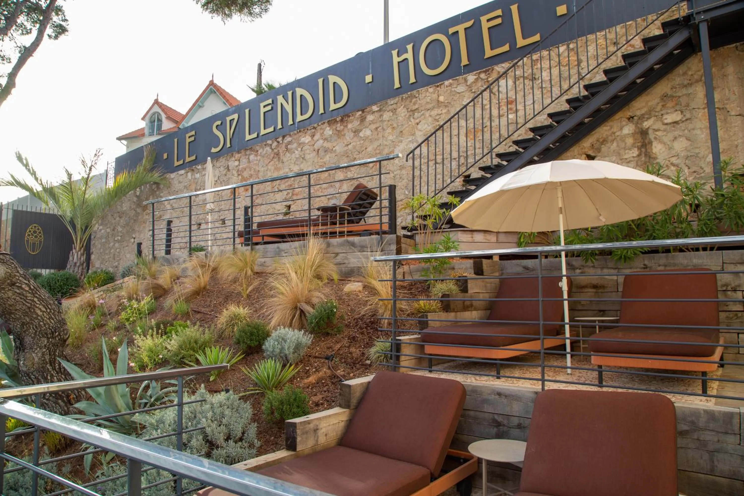 Balcony/Terrace in Splendid Hôtel & Spa