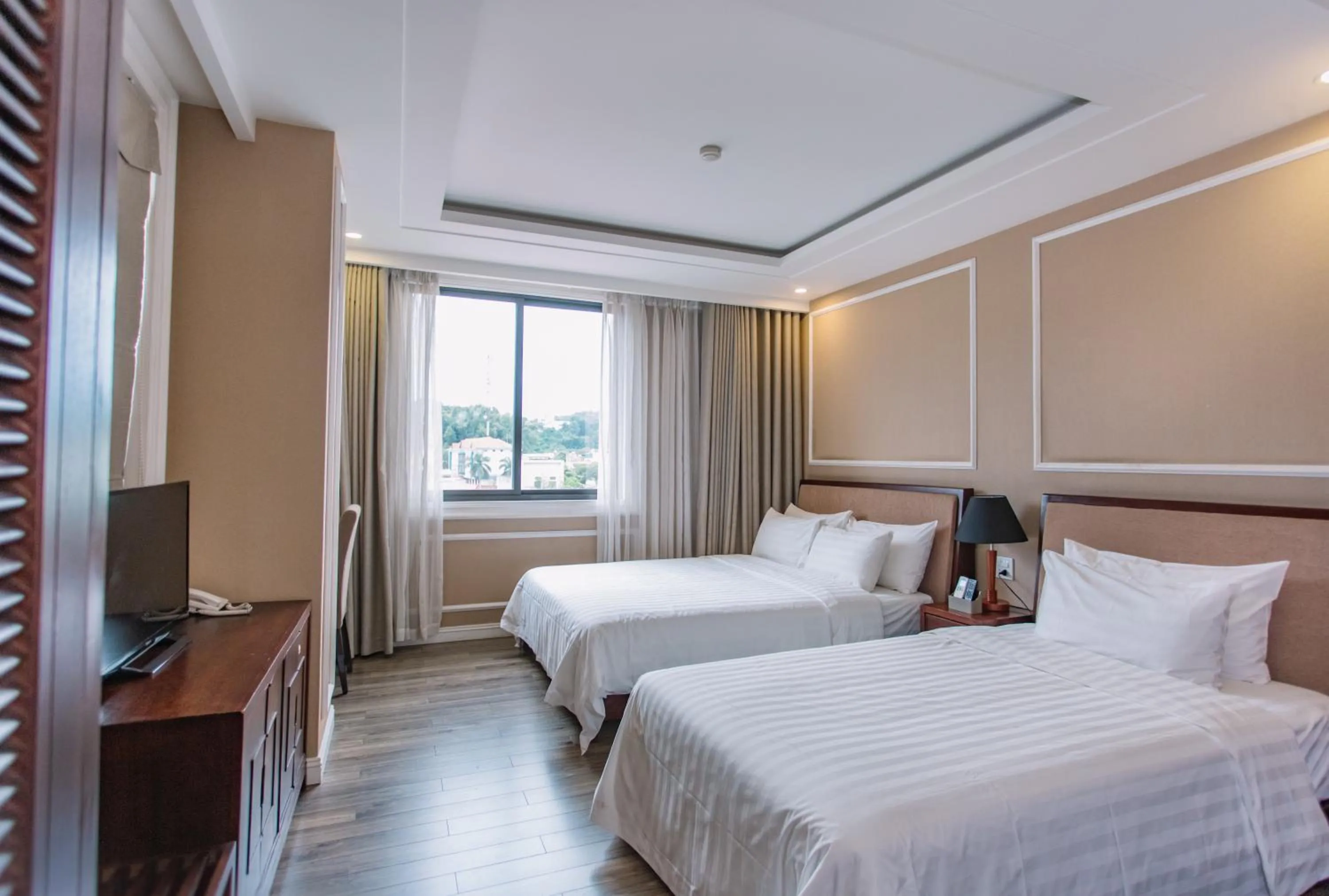 Bed in Cao Minh Hotel