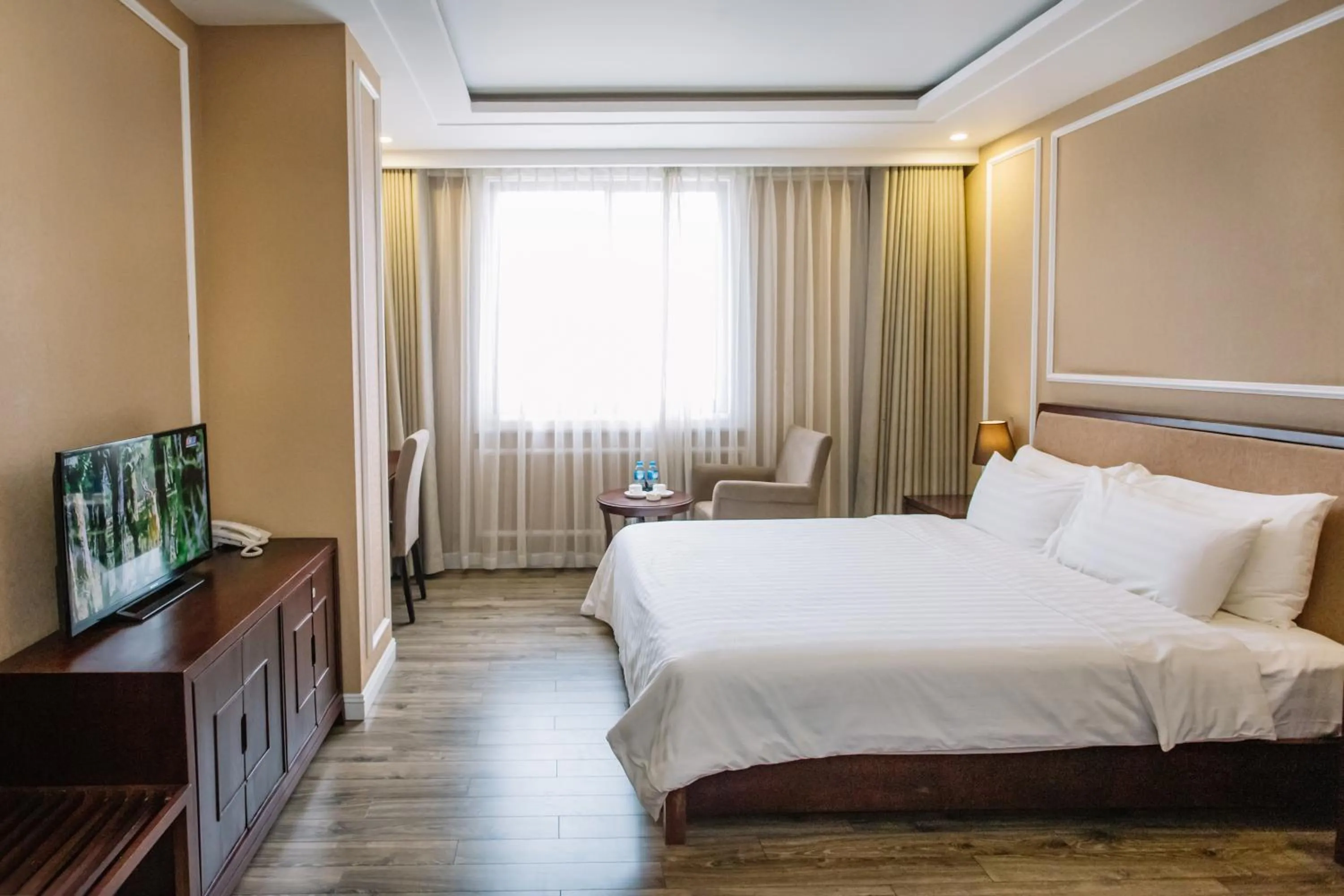 Bed in Cao Minh Hotel