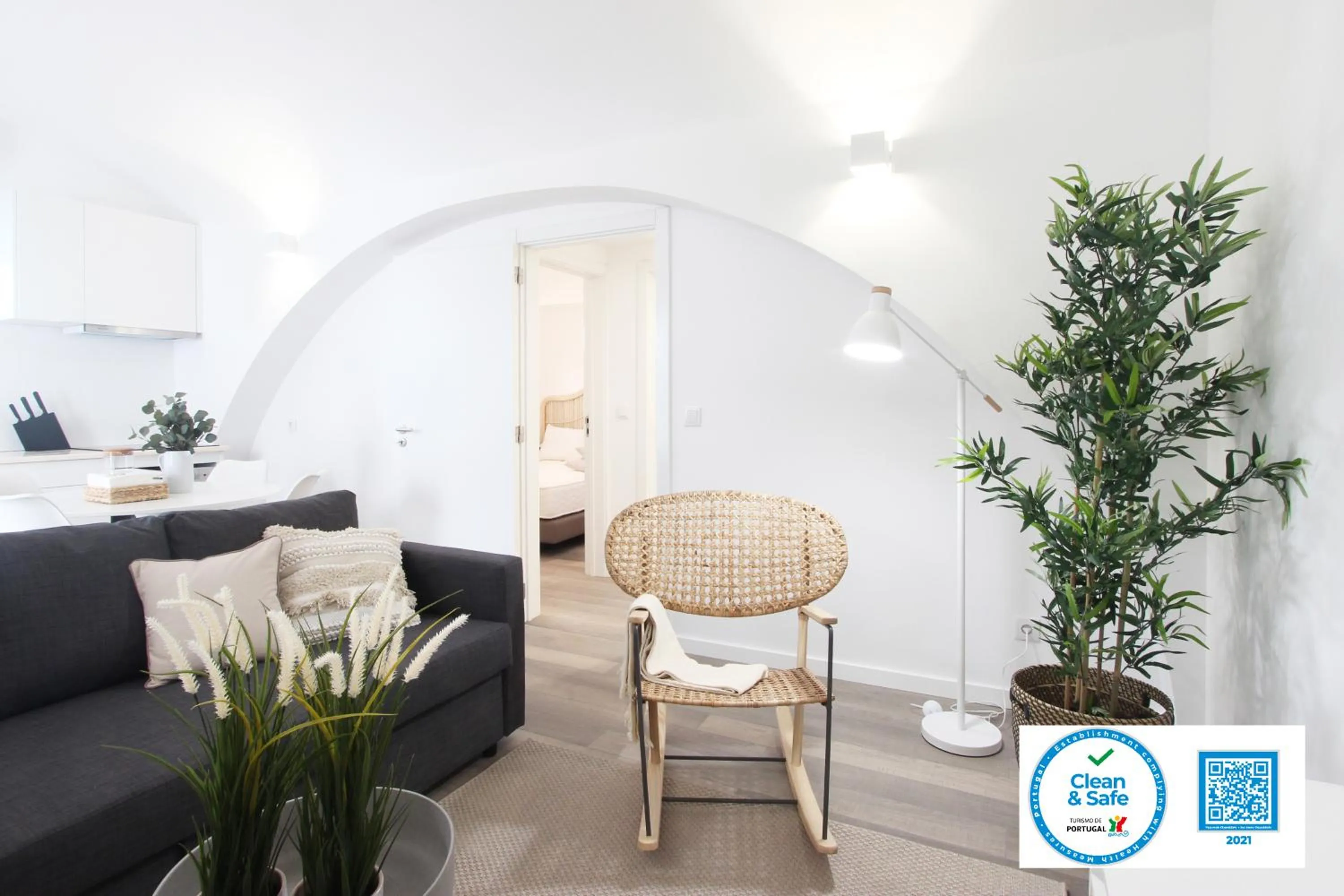 Living room in Lavradores Boutique Guesthouse