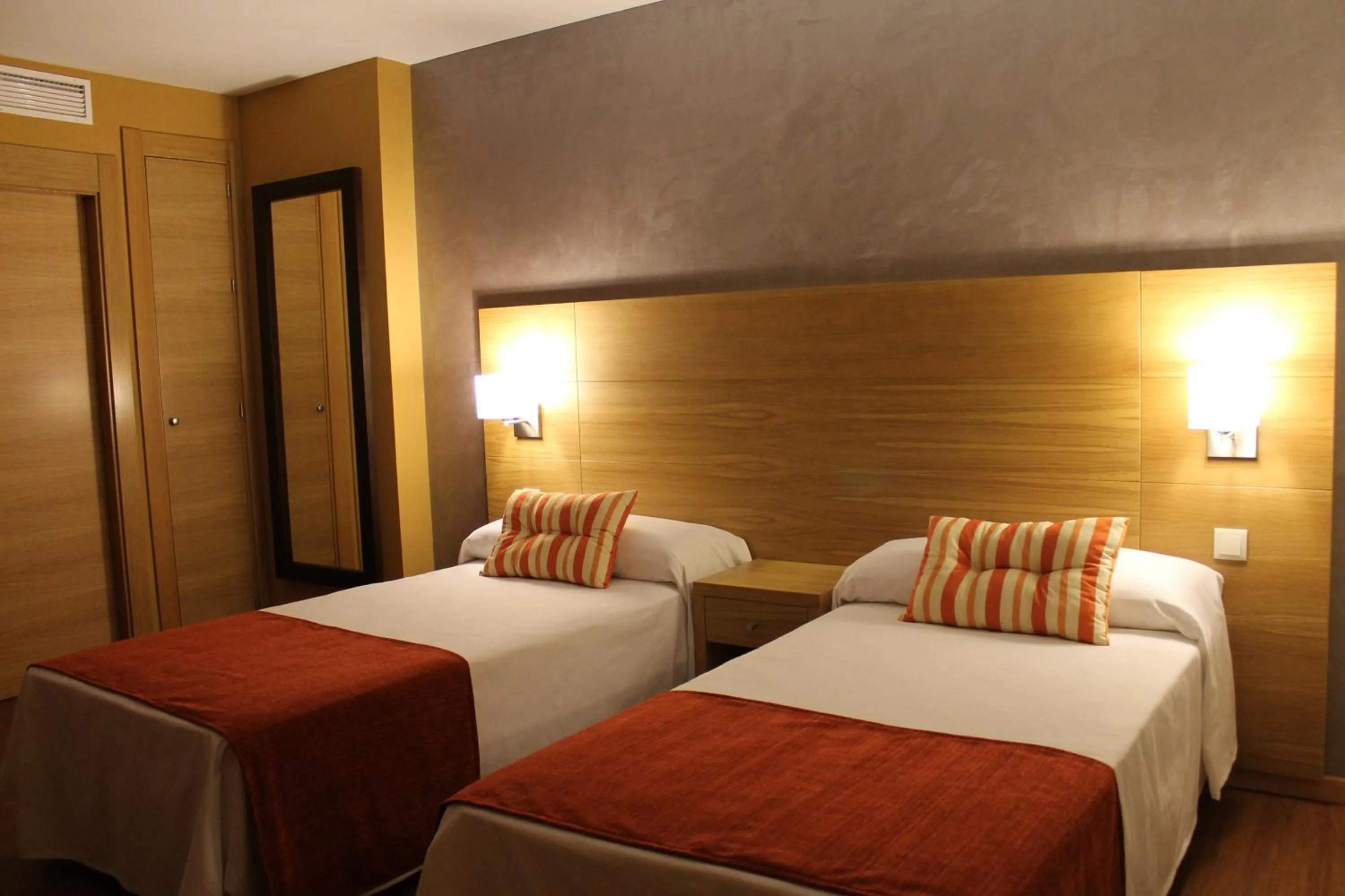 Decorative detail, Bed in Hotel Carmen