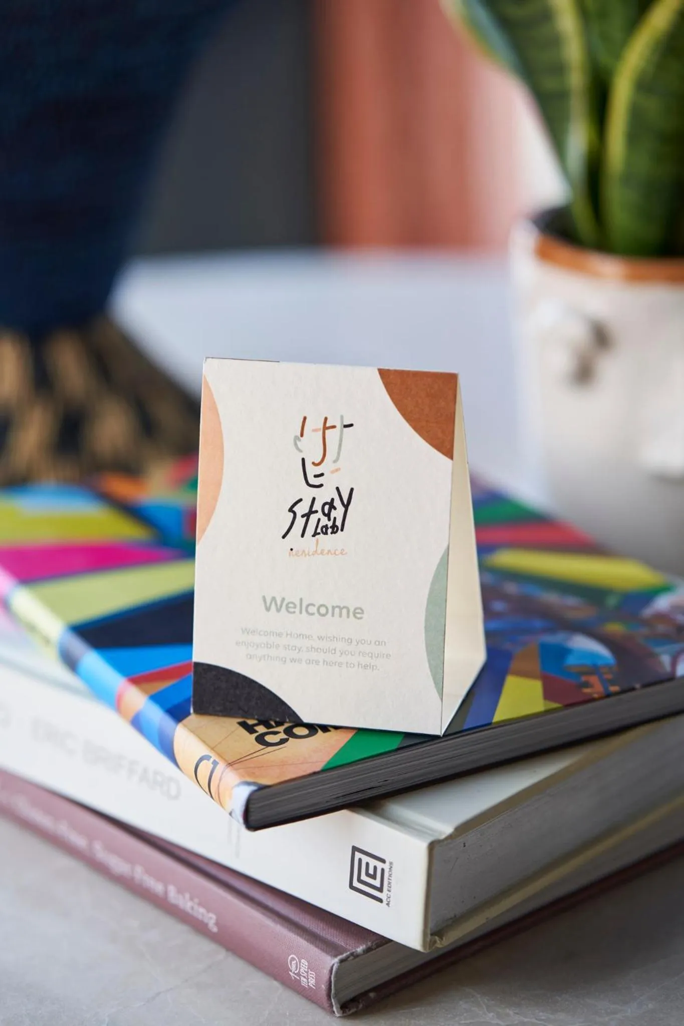 Decorative detail in Stay Lab Residence