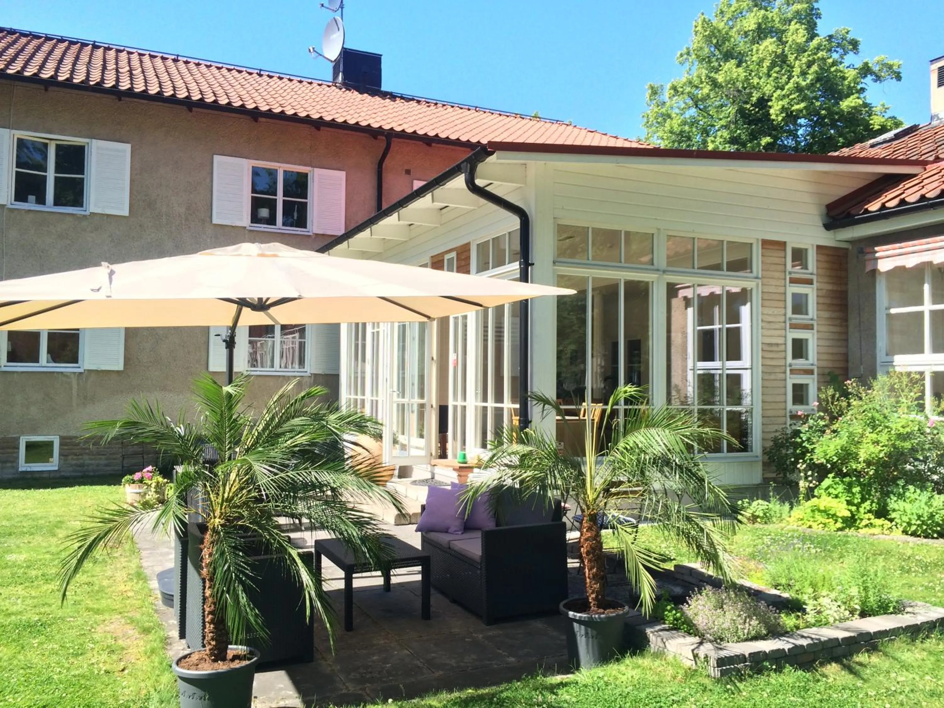 Patio in Hotel Wictoria