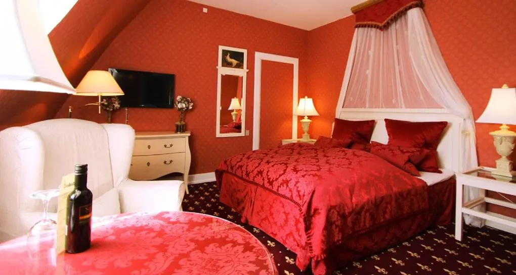 Bed in Hvedholm Slotshotel