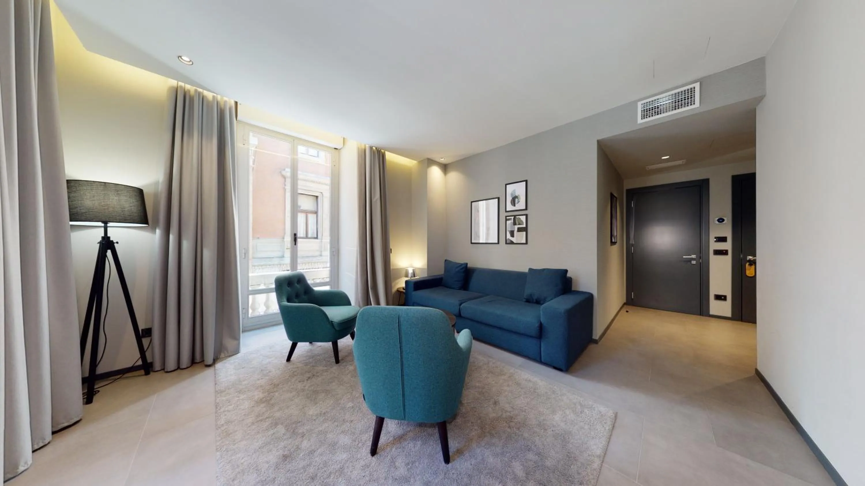 Living room in GALLERIA The Smart Boutique APARTHOTEL By OSPITAMI