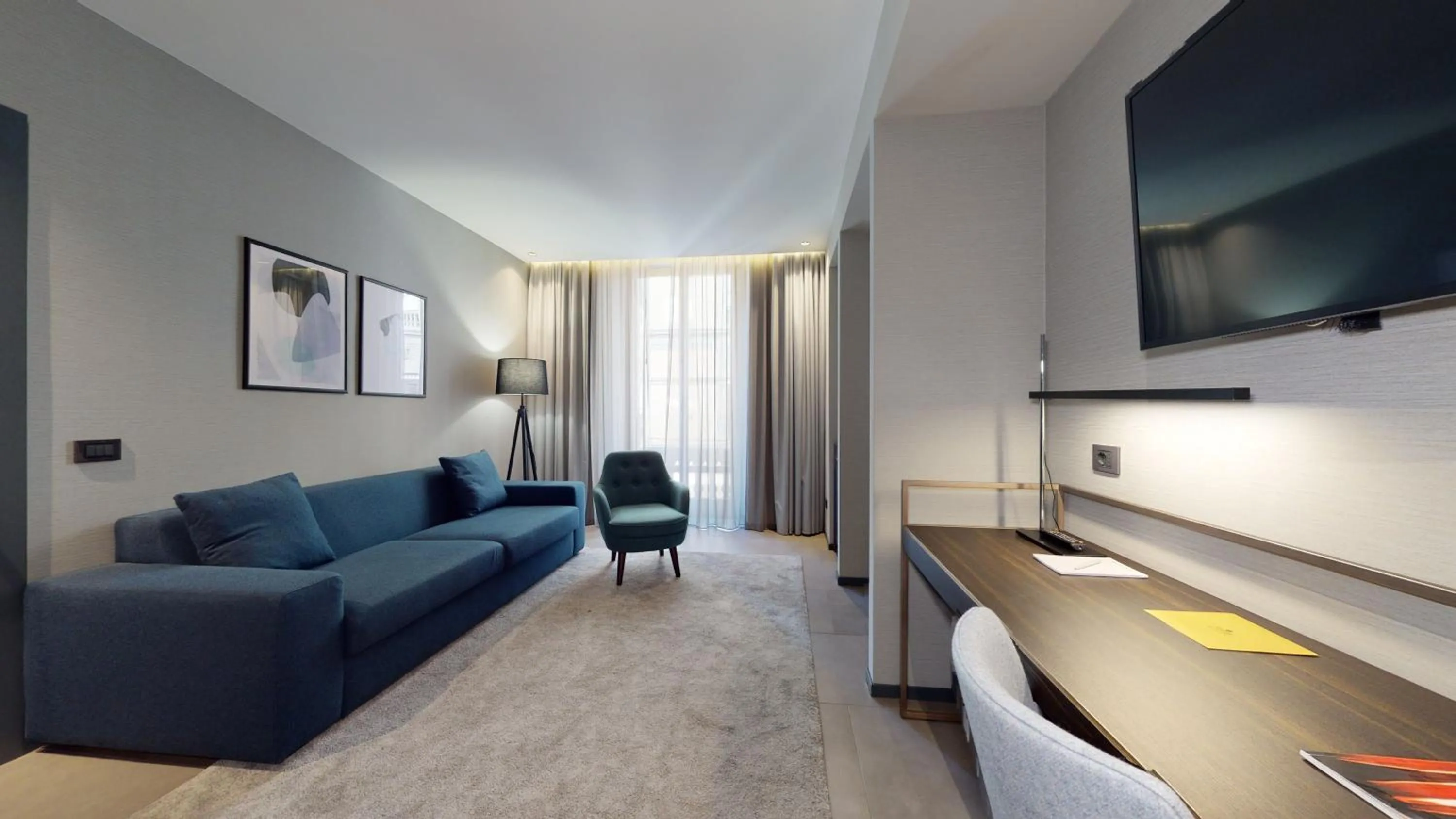 Living room in GALLERIA The Smart Boutique APARTHOTEL By OSPITAMI