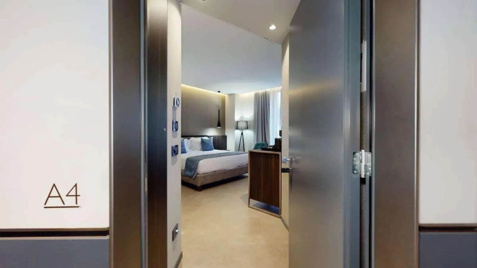 Bedroom, Bed in GALLERIA The Smart Boutique APARTHOTEL By OSPITAMI