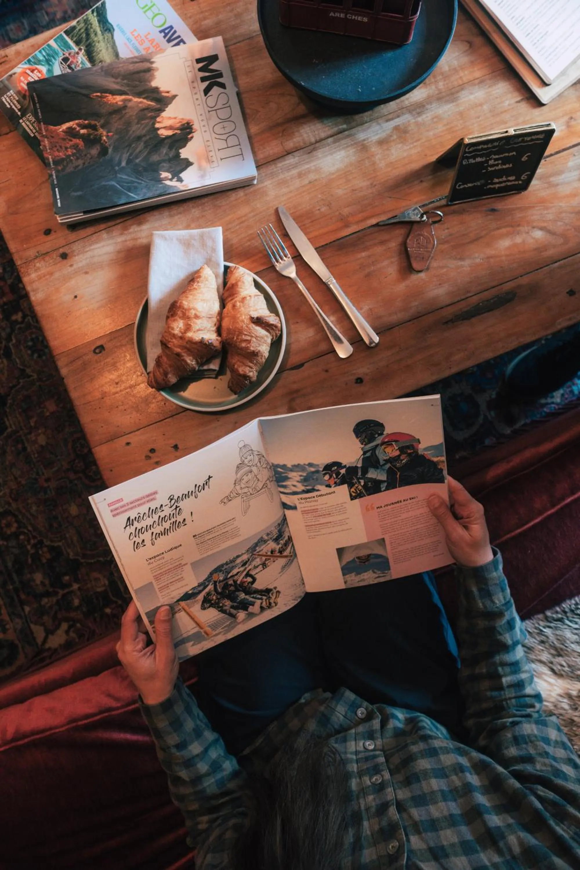 Living room in Hôtel Maison Doron