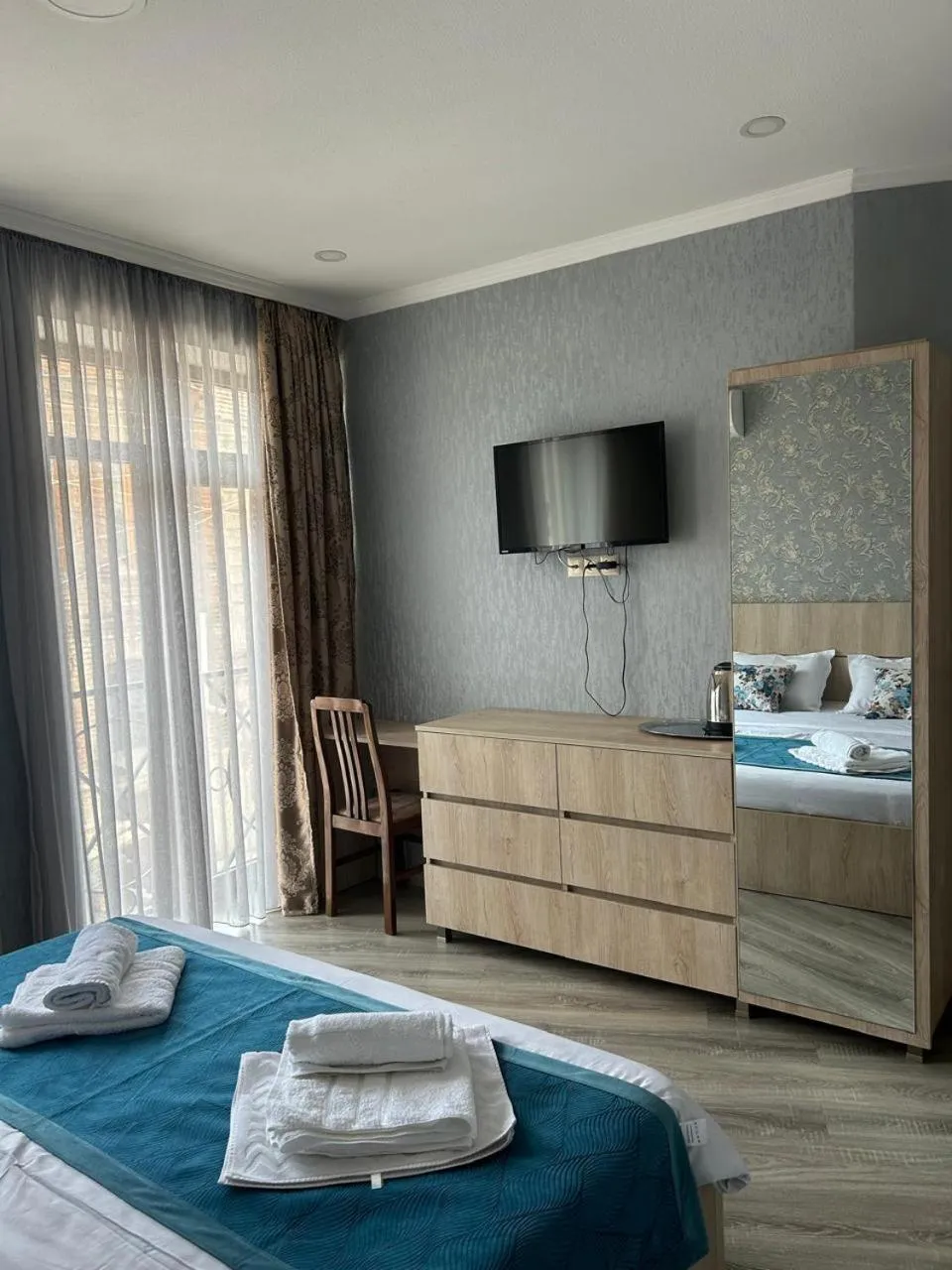 Bed in Tbilisi Center Hotel