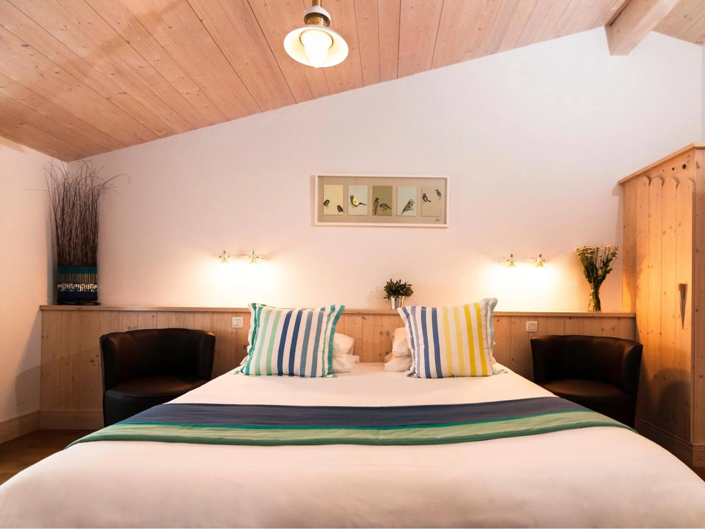 Bedroom in Hôtel La Galiote en Ré