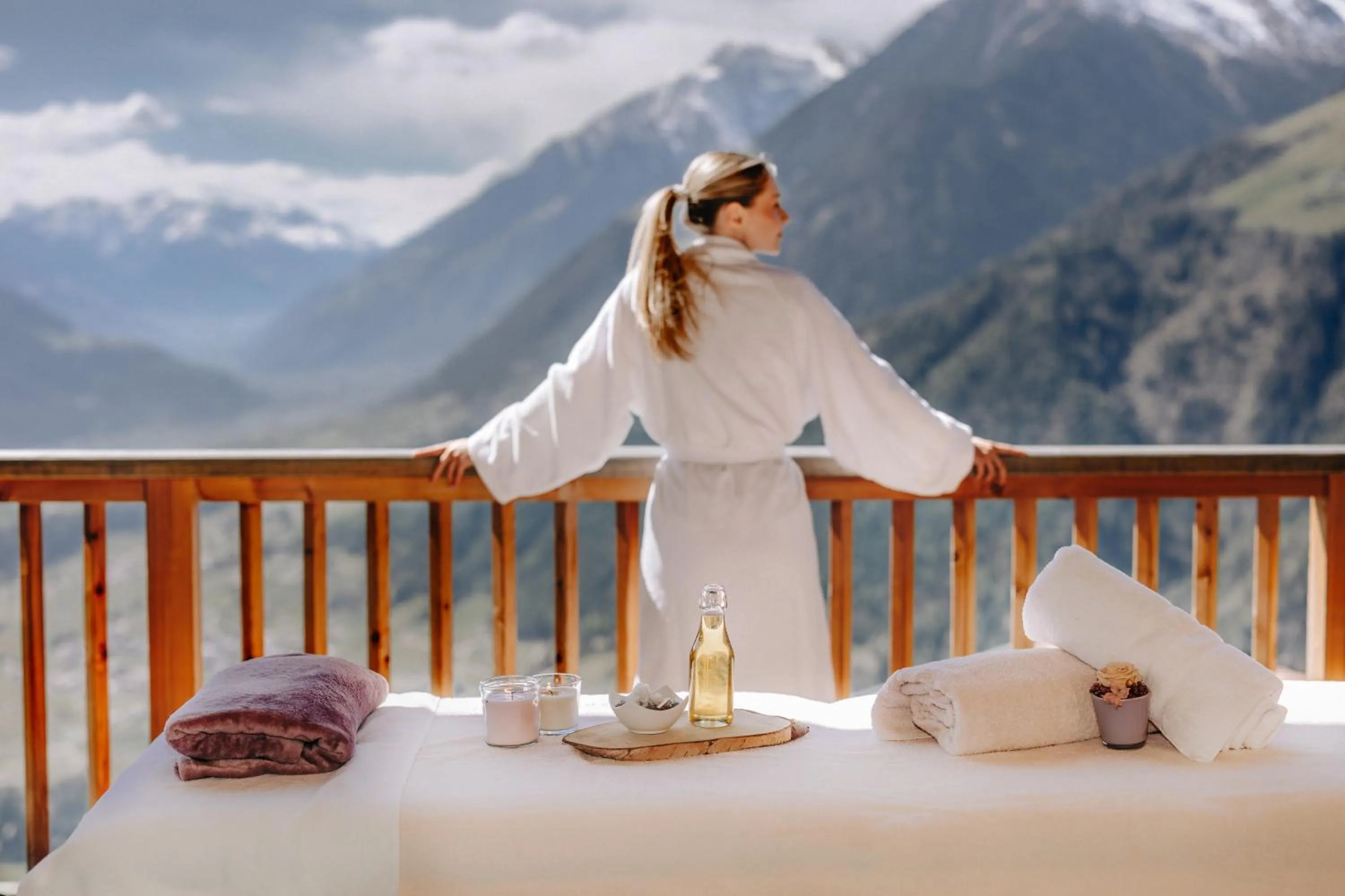 Spa and wellness centre/facilities in Mountain Village Hasenegg