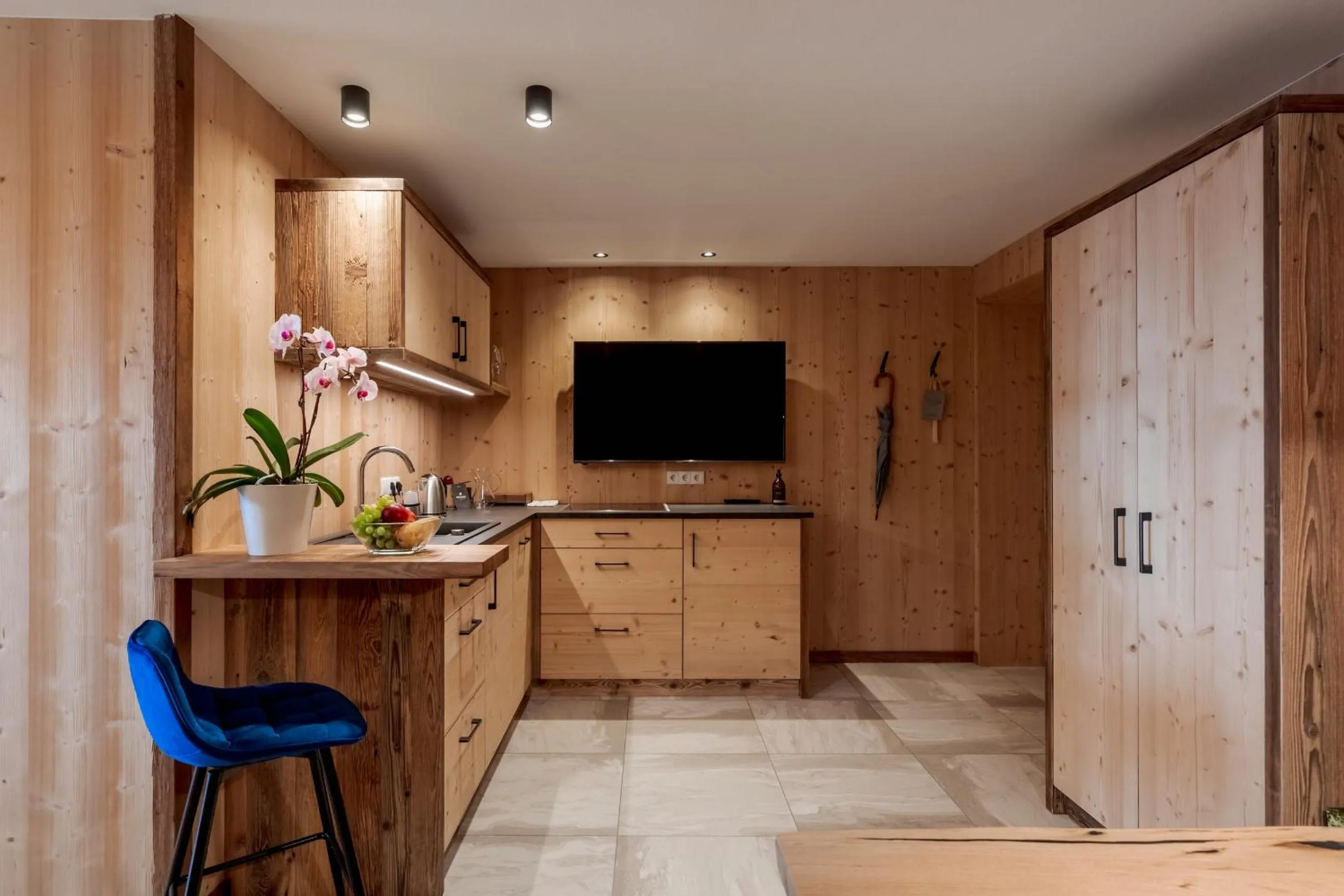 Kitchen or kitchenette in Mountain Village Hasenegg