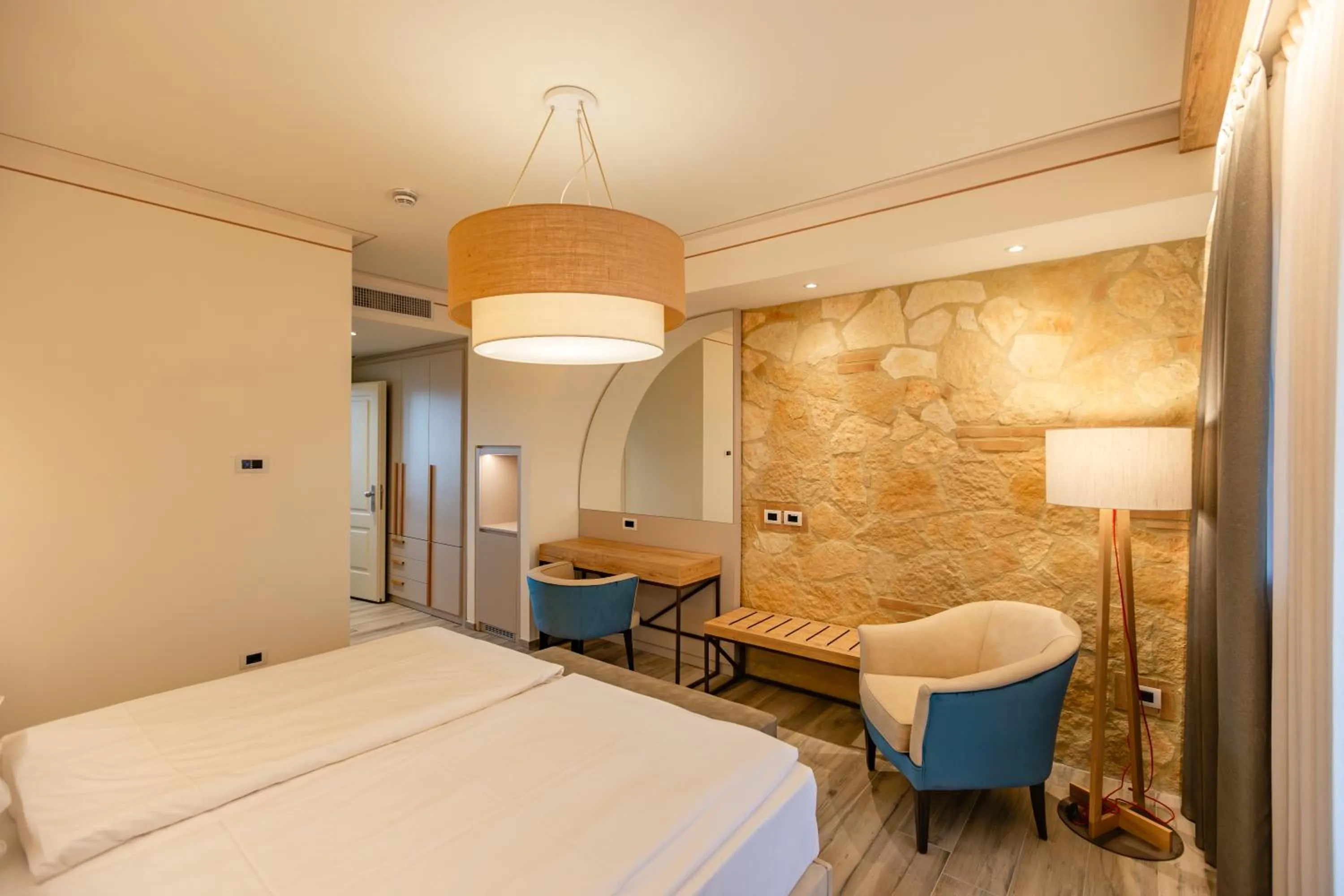 Living room, Bed in Agrihotel Elisabetta