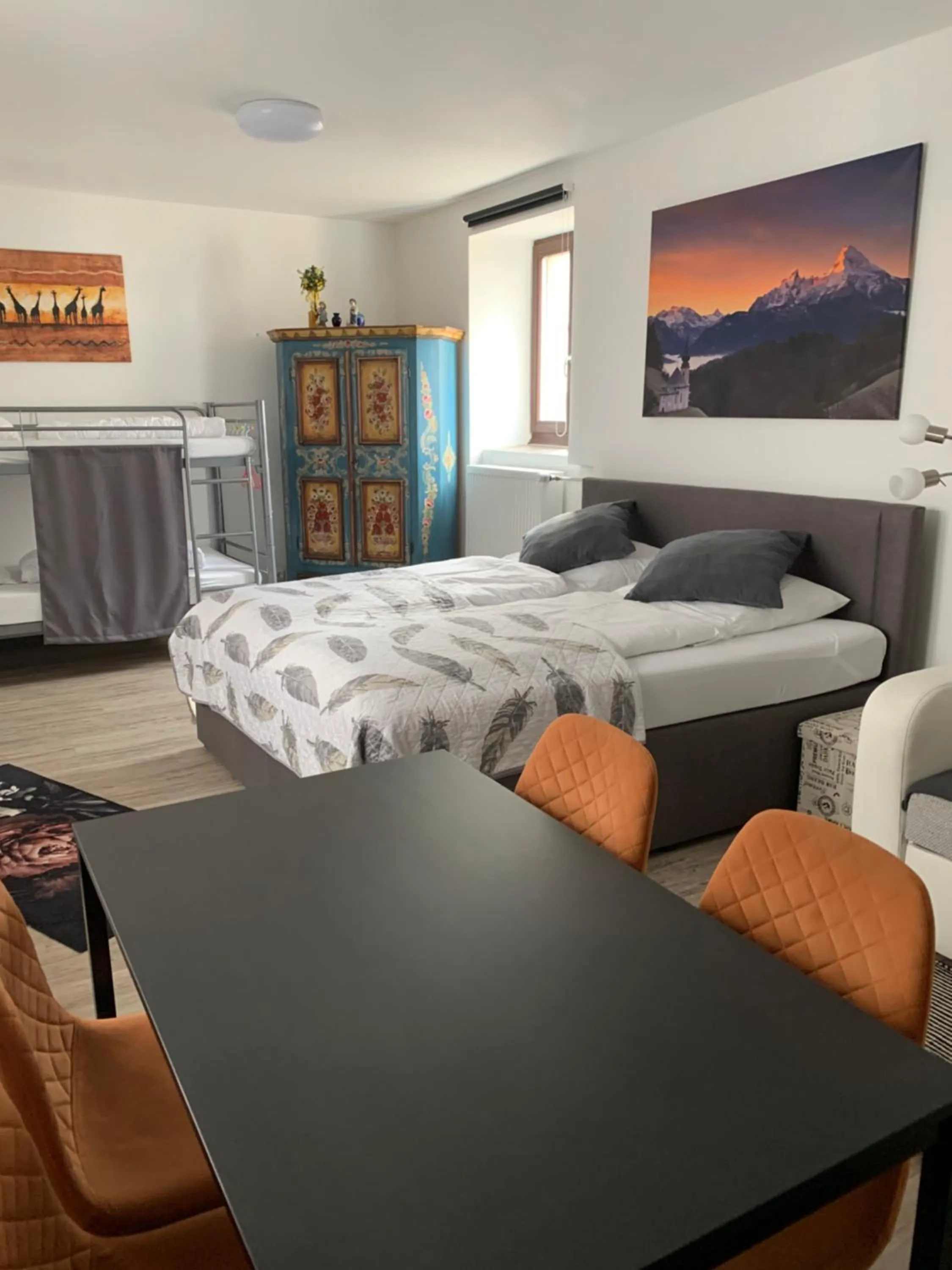 Living room, Bed in Hostel am Ostentor