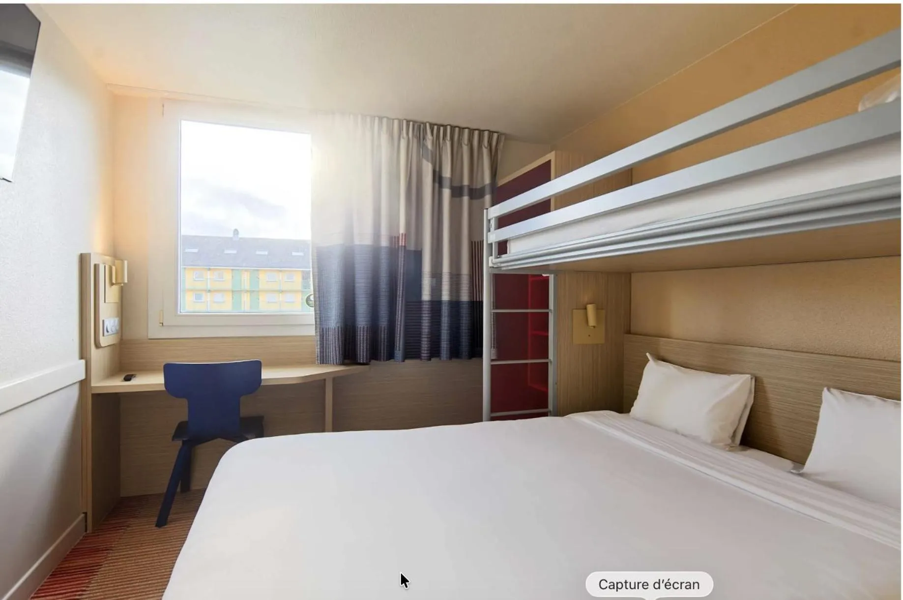 Bedroom, Bed in B&B HOTEL Saint-Witz Roissy