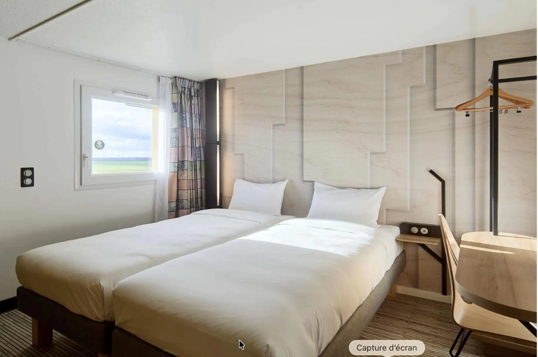 Bedroom, Bed in B&B HOTEL Saint-Witz Roissy