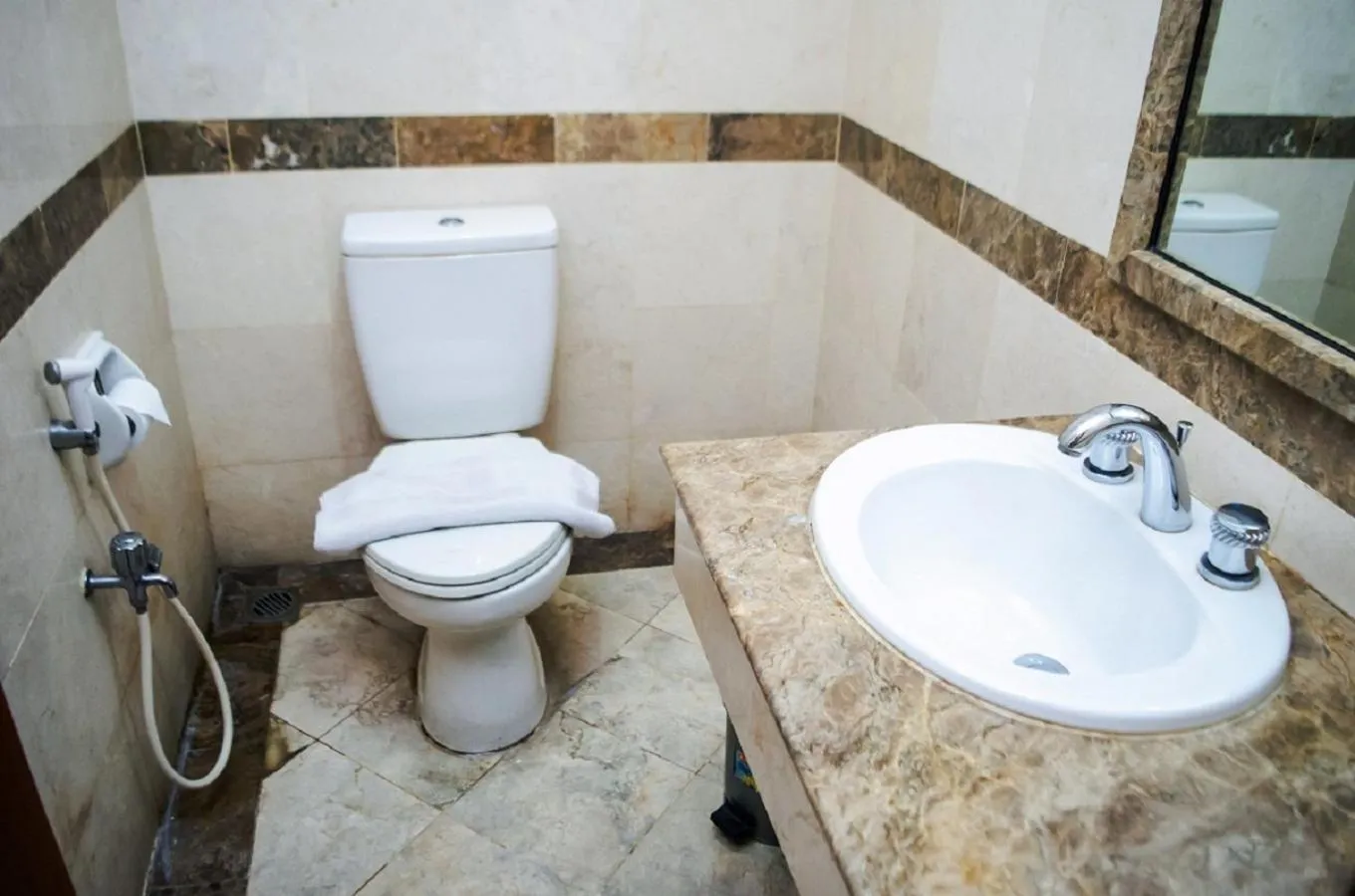 Toilet in Mega Anggrek Hotel Jakarta Slipi