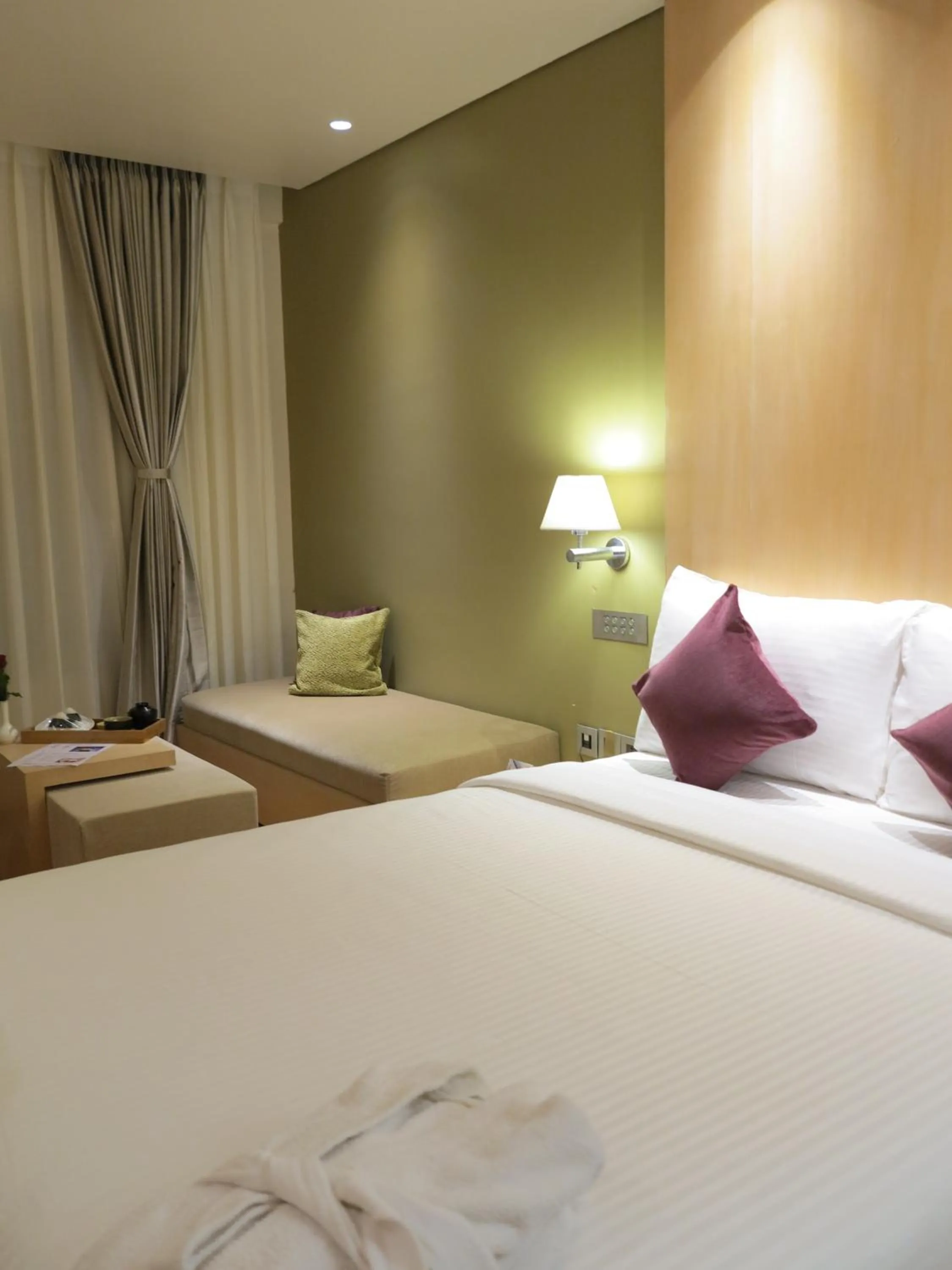 Decorative detail, Bed in The Chancery Hotel