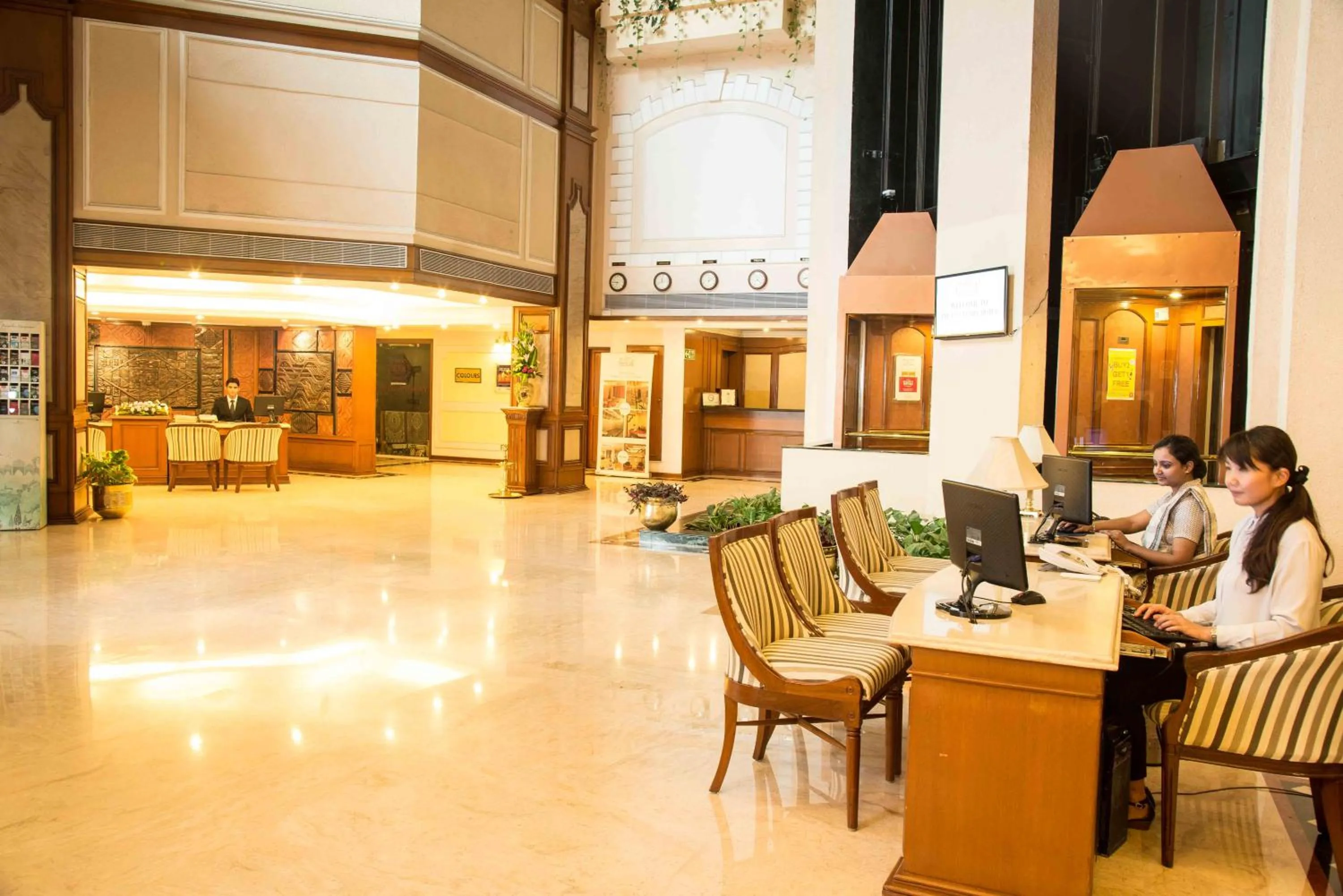 Lobby or reception in The Chancery Hotel