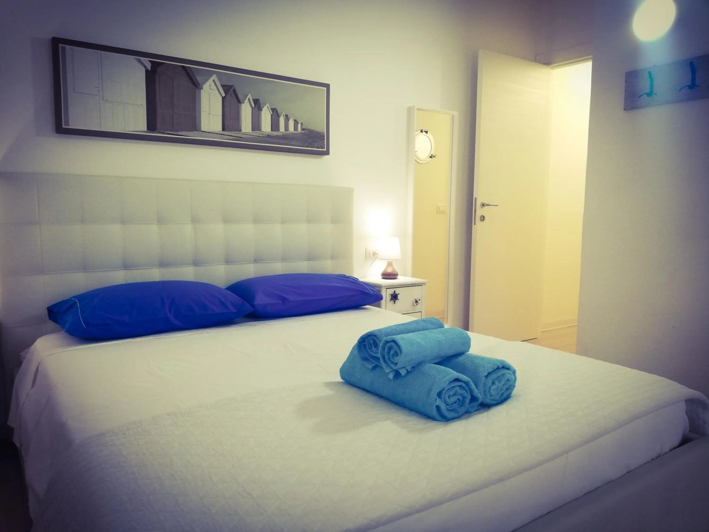 Bed in AlbaChiara B&B