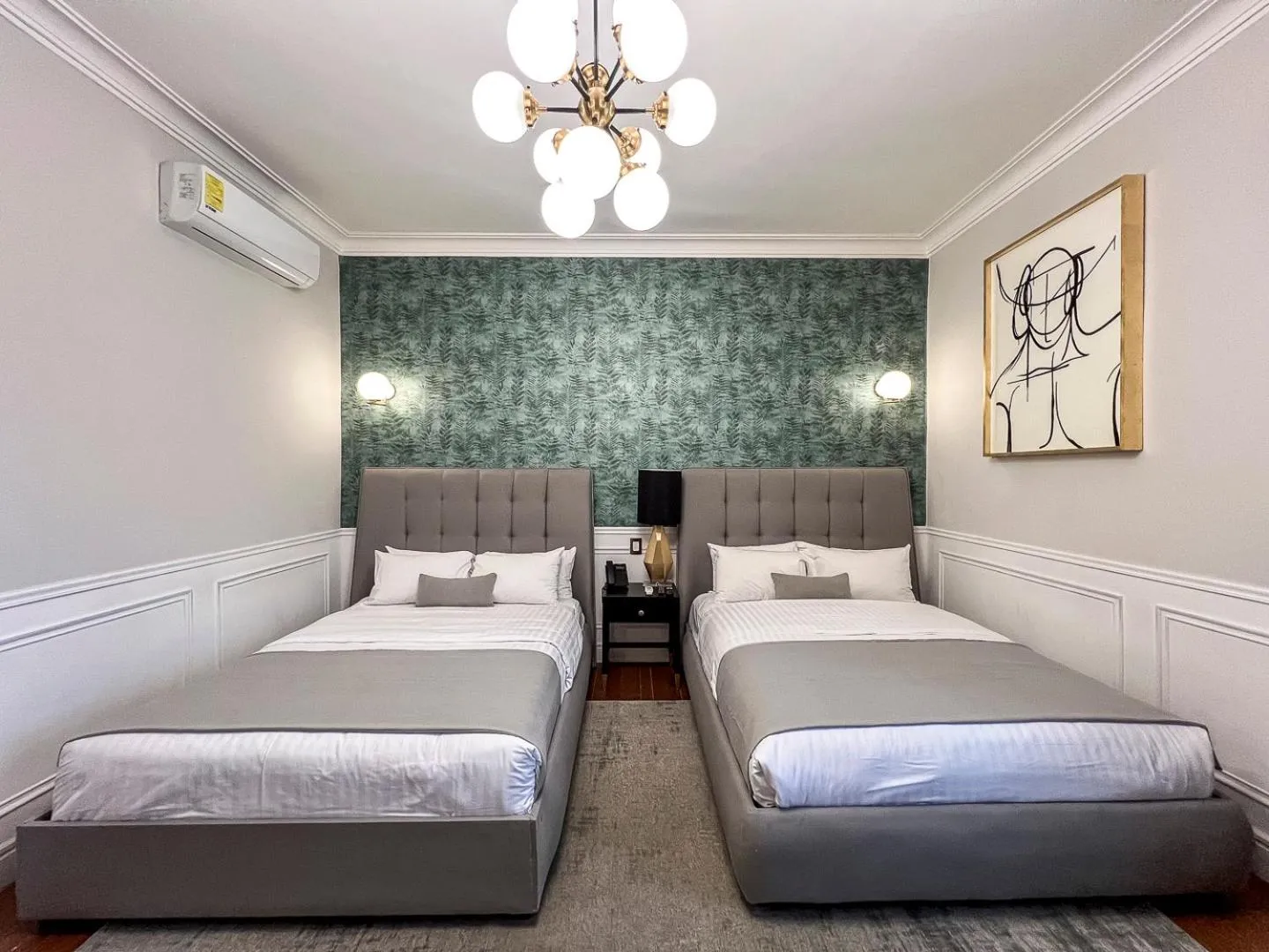 Bed in Mansión E. Borbón