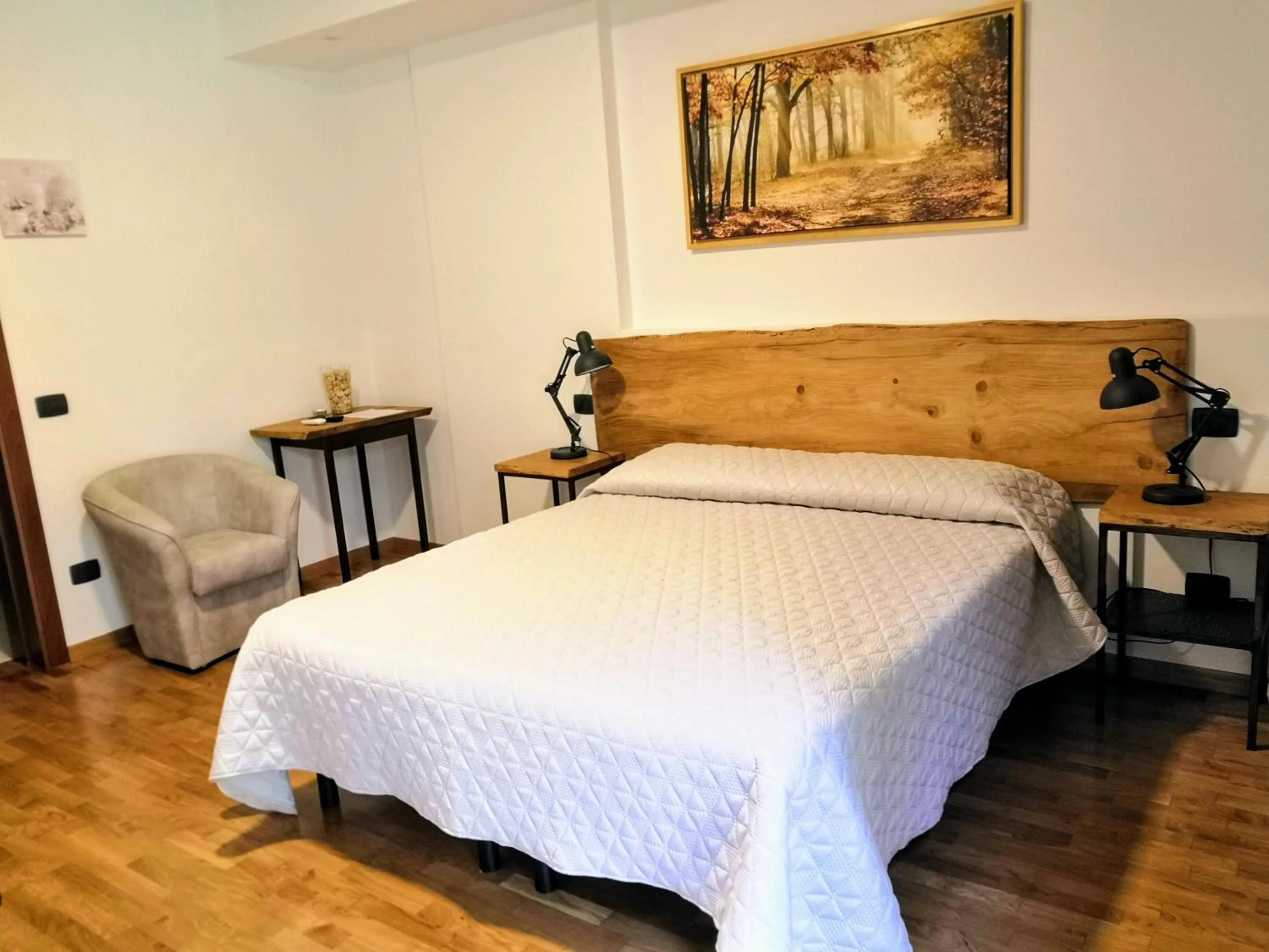 Double Room with Pool View - single occupancy in B&B Ca' Restom