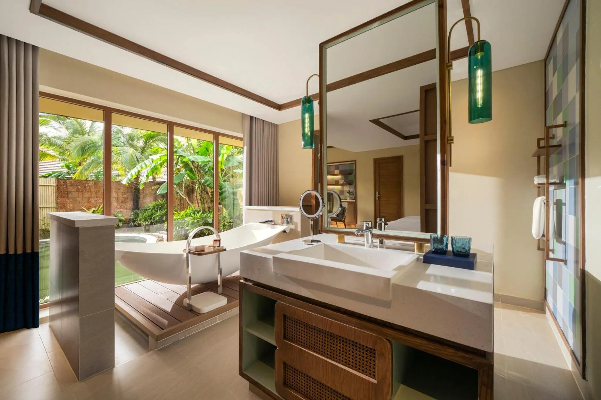 Bathroom in voco Quang Binh Resort by IHG