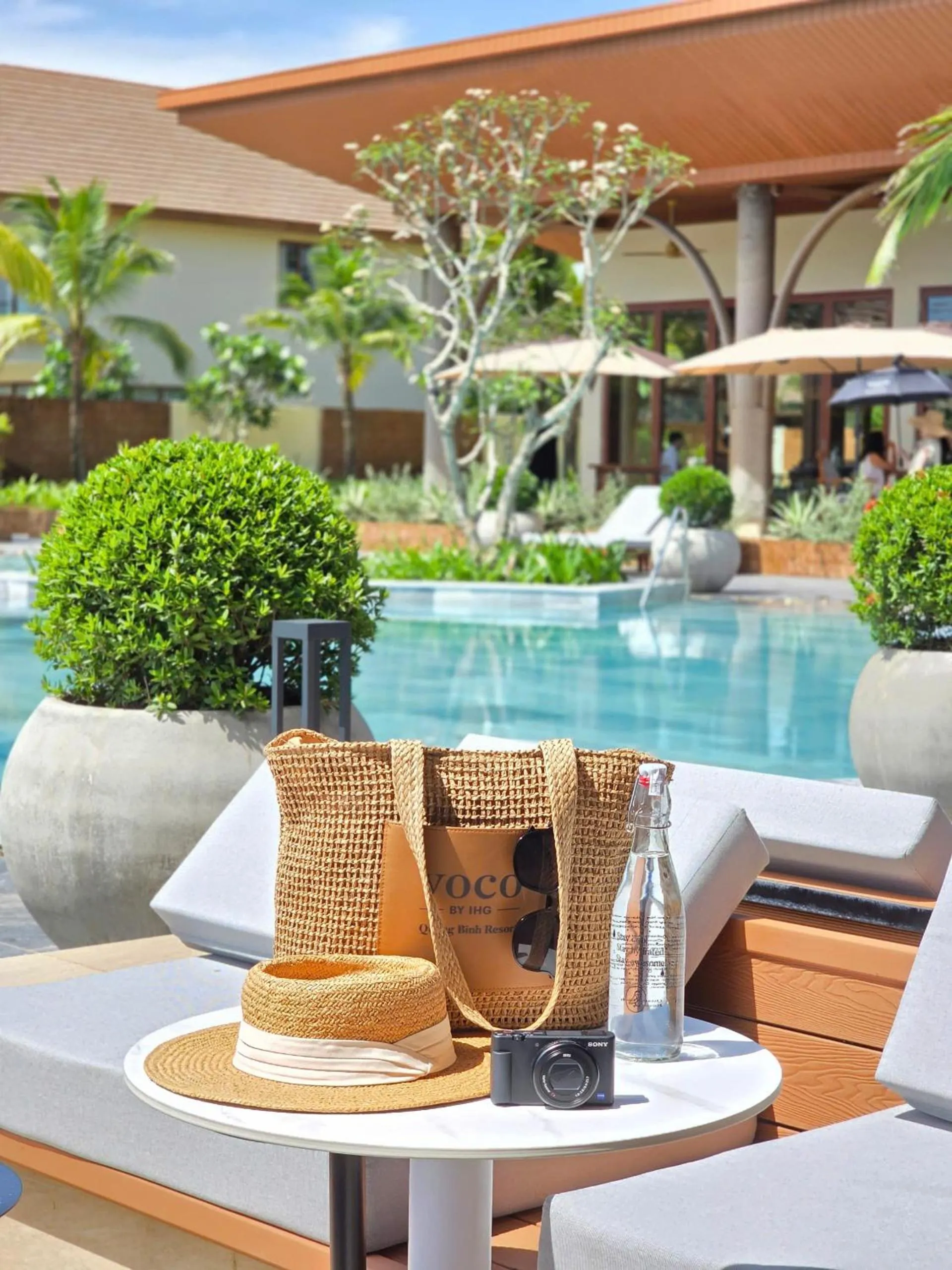 Pool view in voco Quang Binh Resort by IHG