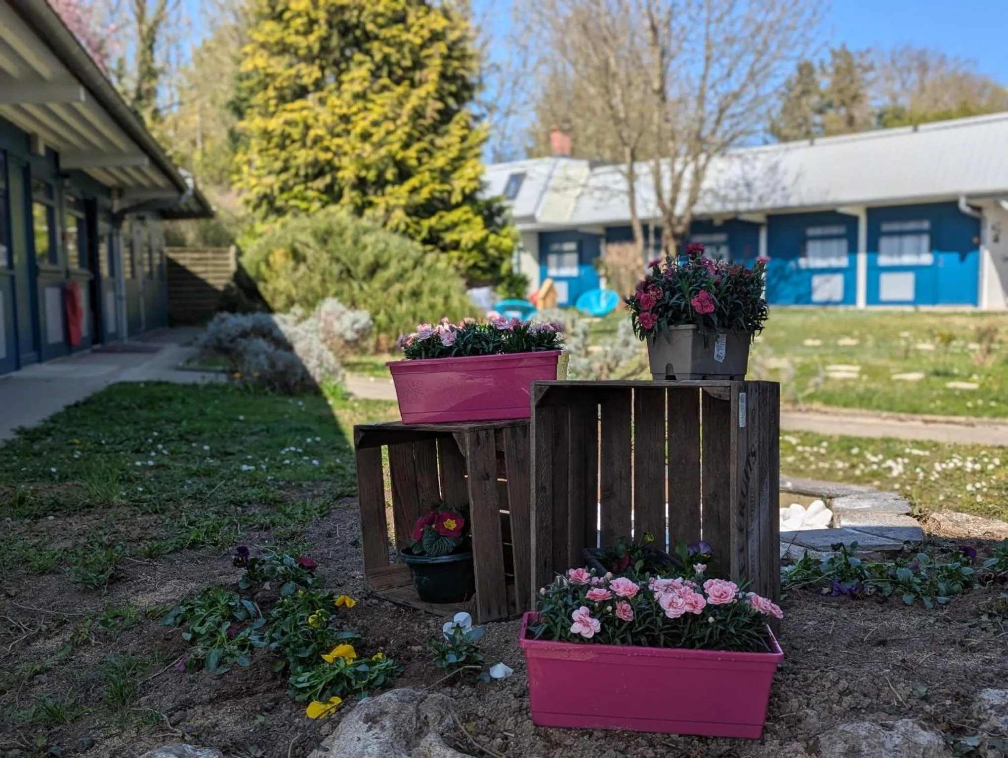 Garden in Kyriad Reims Est - Parc Expositions
