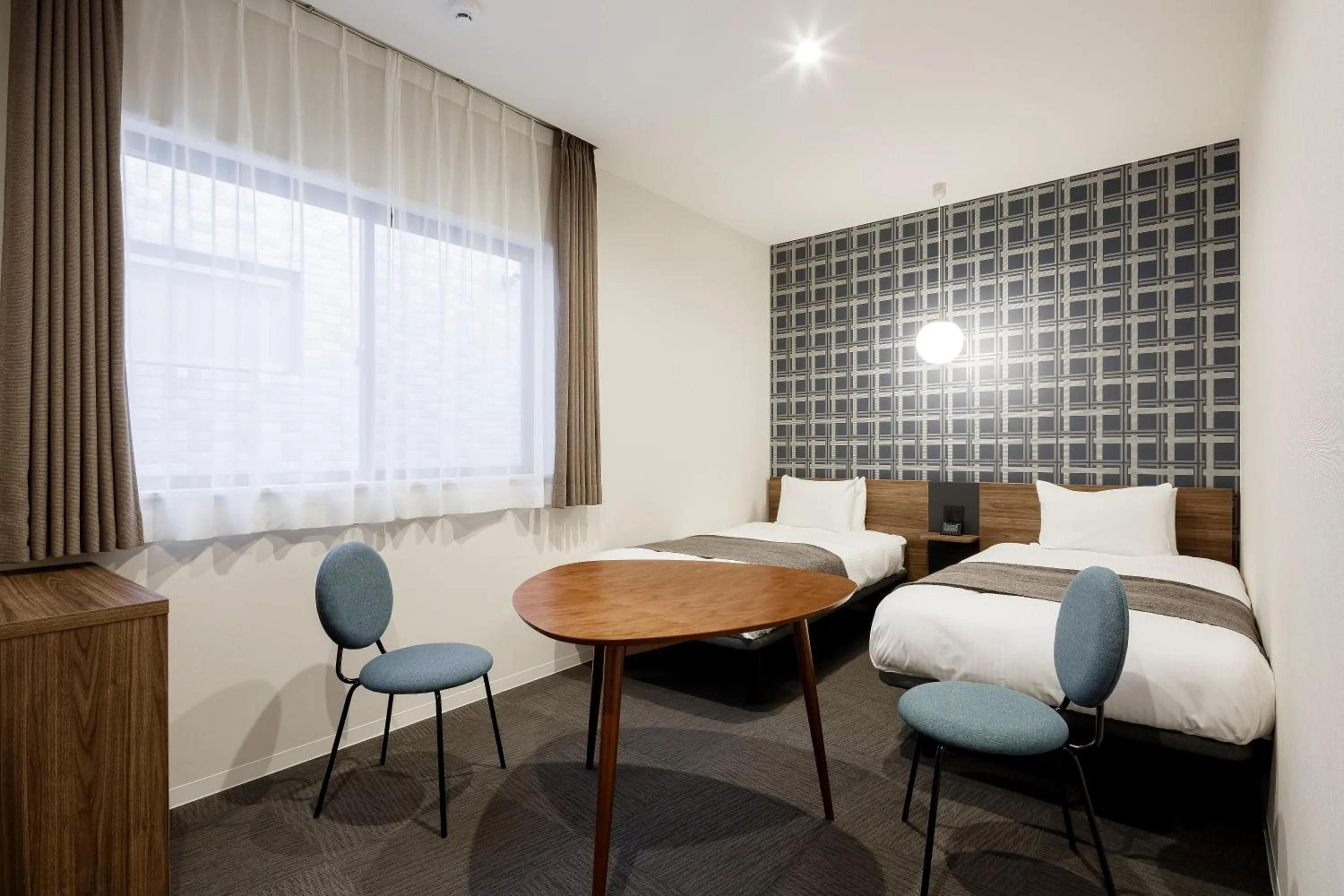 Photo of the whole room, Bed in M's Hotel Kyoto Station Kizuya