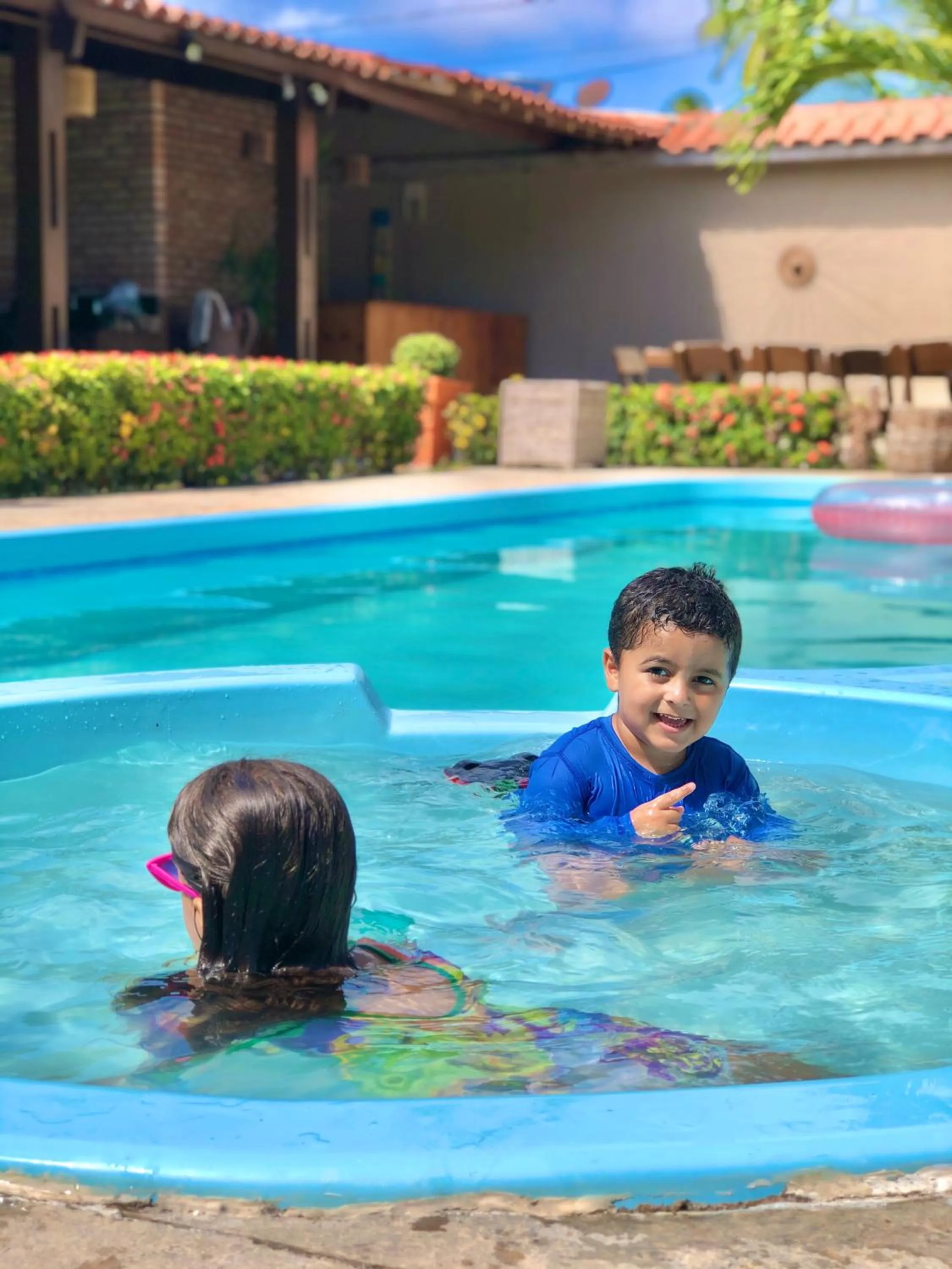 Swimming pool in Zuri Pousada Maragogi