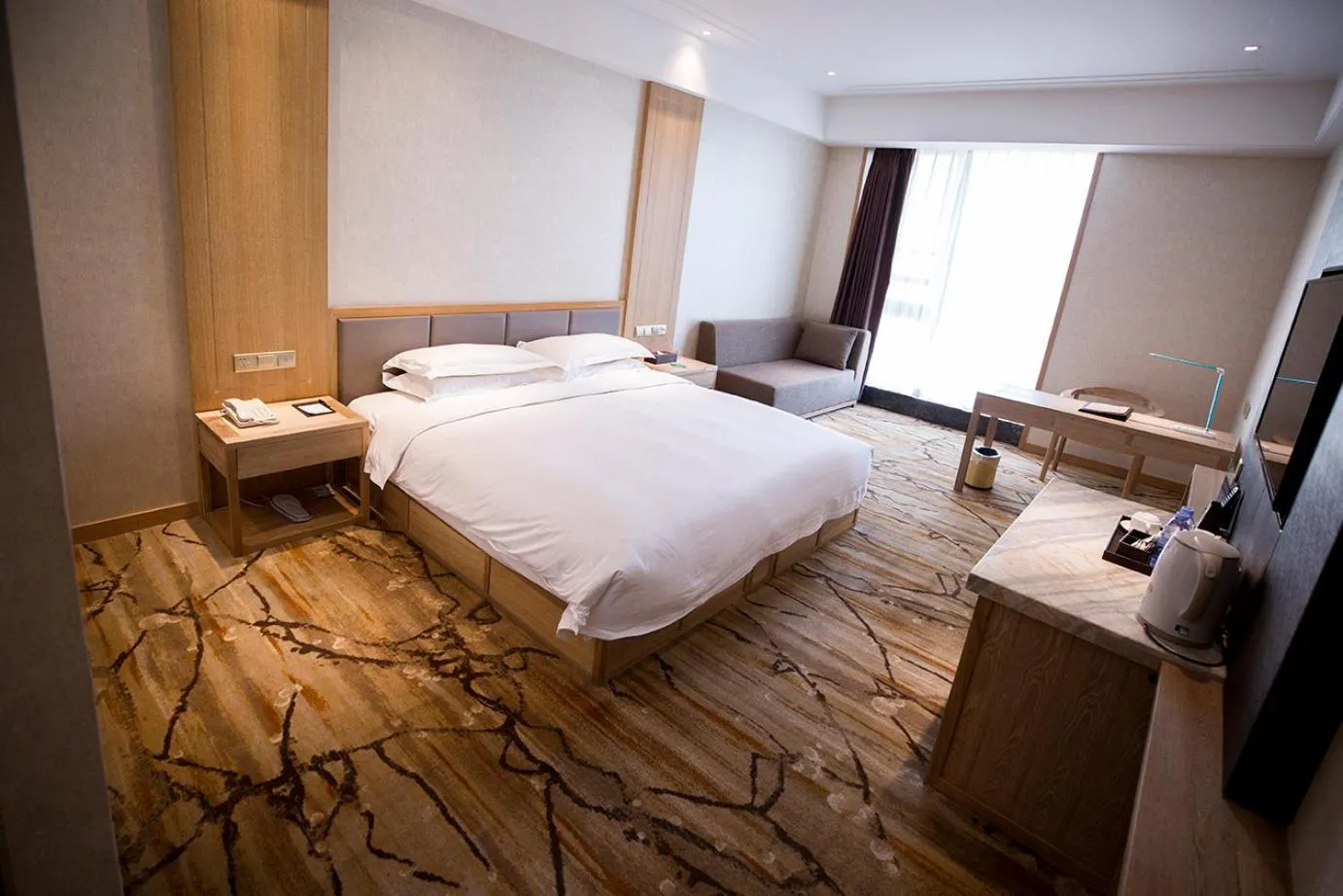 Bed in Metropark Hotel Yingkun Beijing