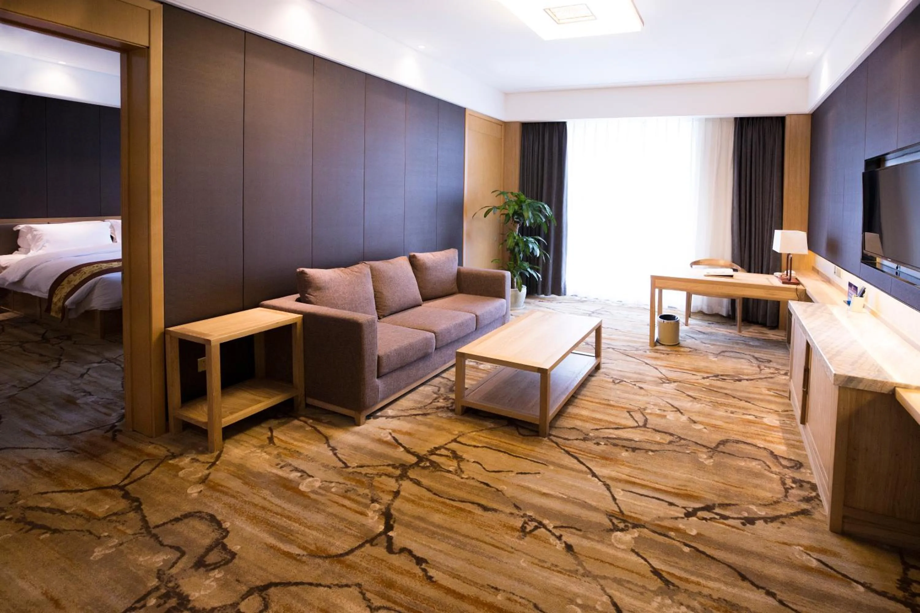 Bed in Metropark Hotel Yingkun Beijing