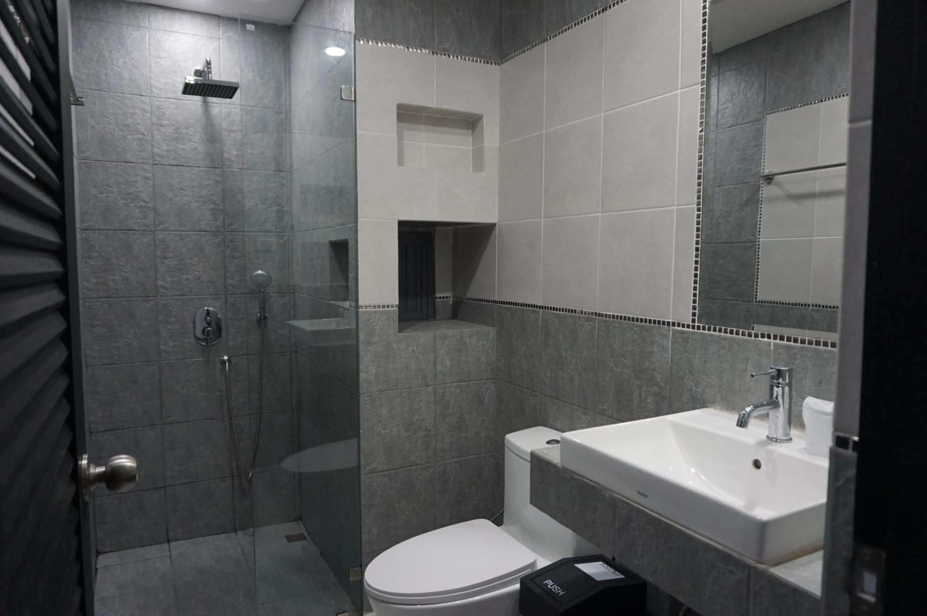 Bathroom in Heaven Apartments