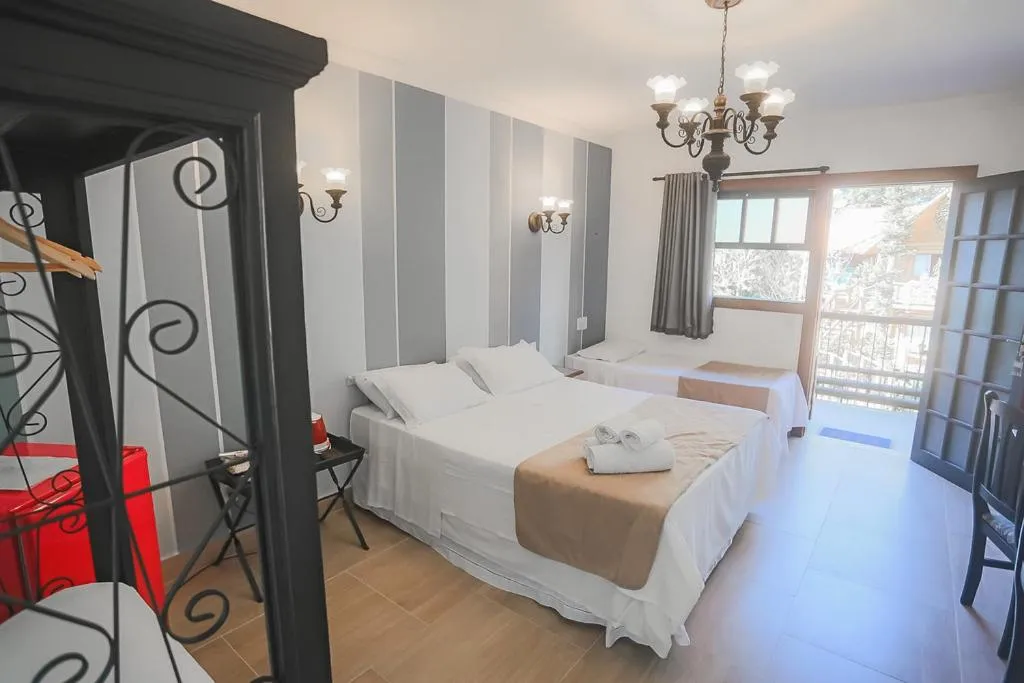 Bed in Hotel Britannia