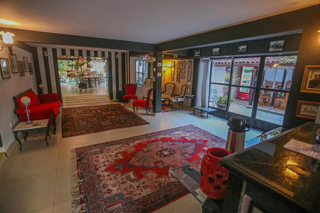 Lobby or reception in Hotel Britannia