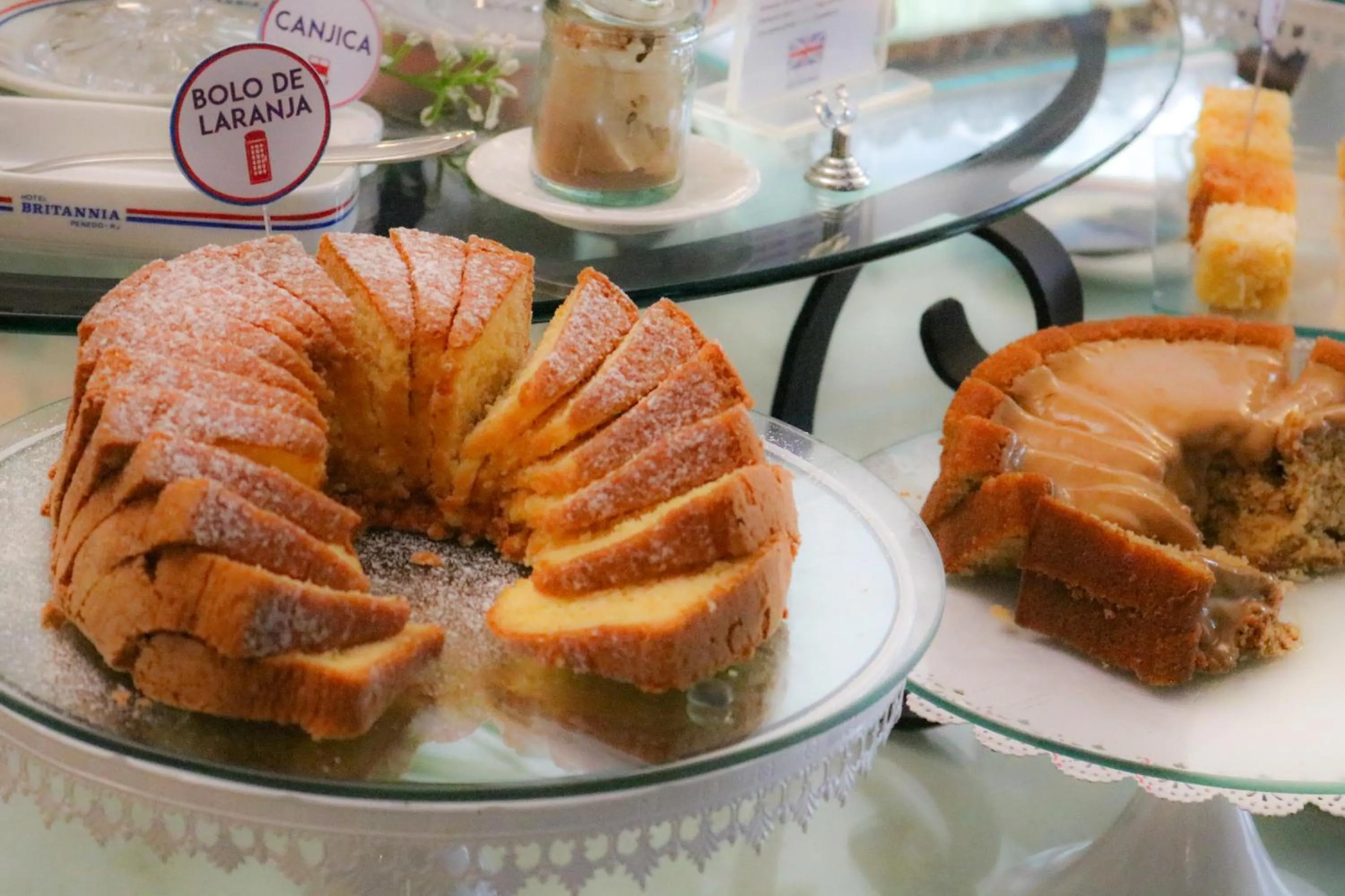 Buffet breakfast in Hotel Britannia