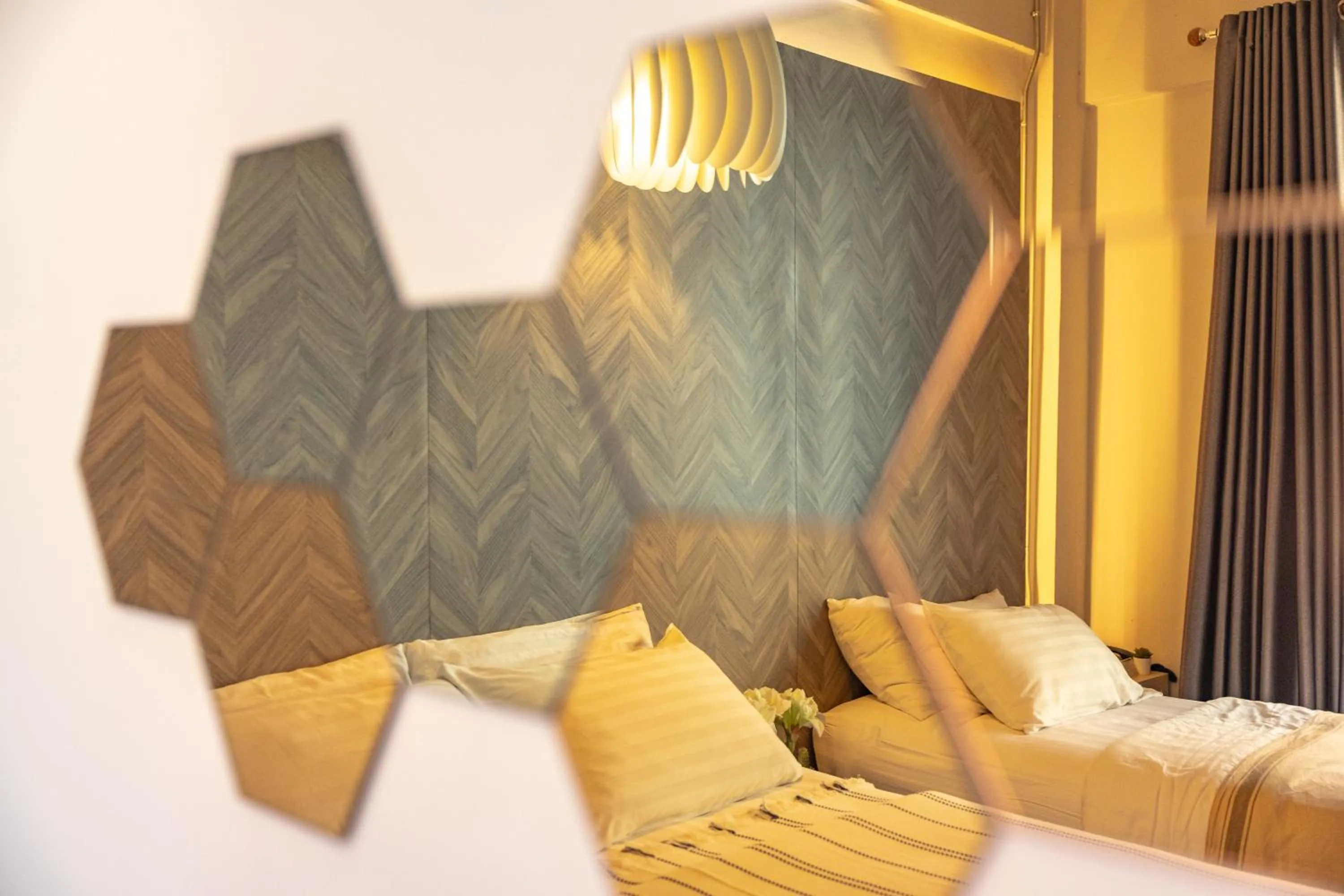 Bed in The Brown Hotel