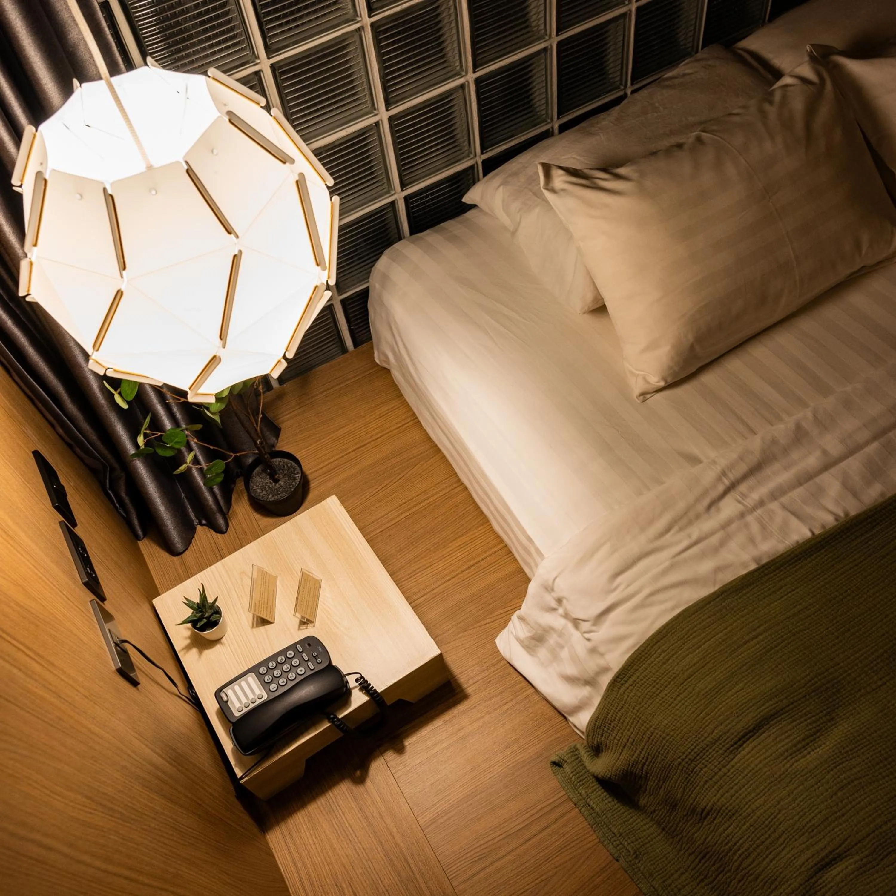 Bed in The Brown Hotel