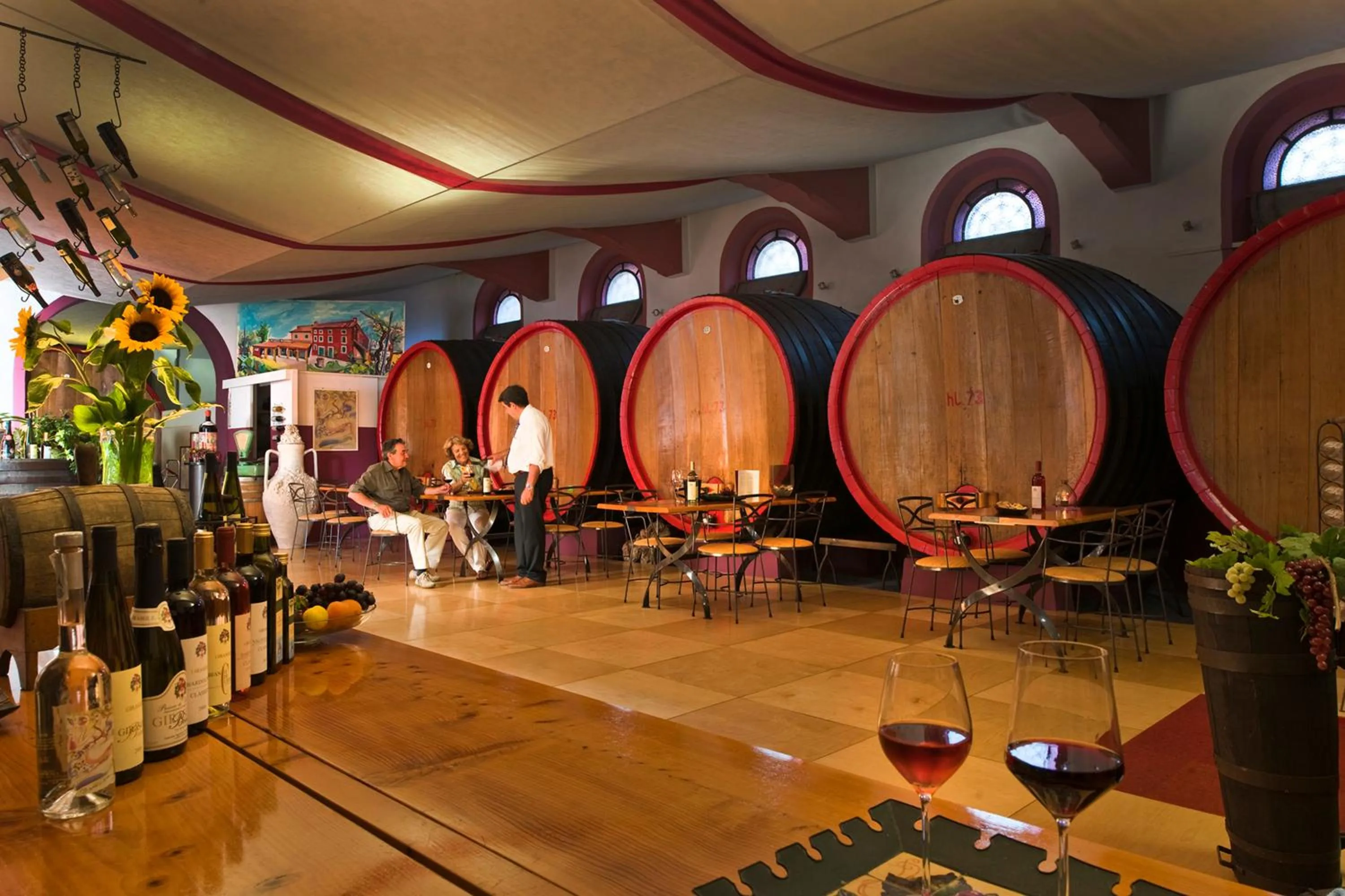 Alcoholic drinks in Cangrande Hotel