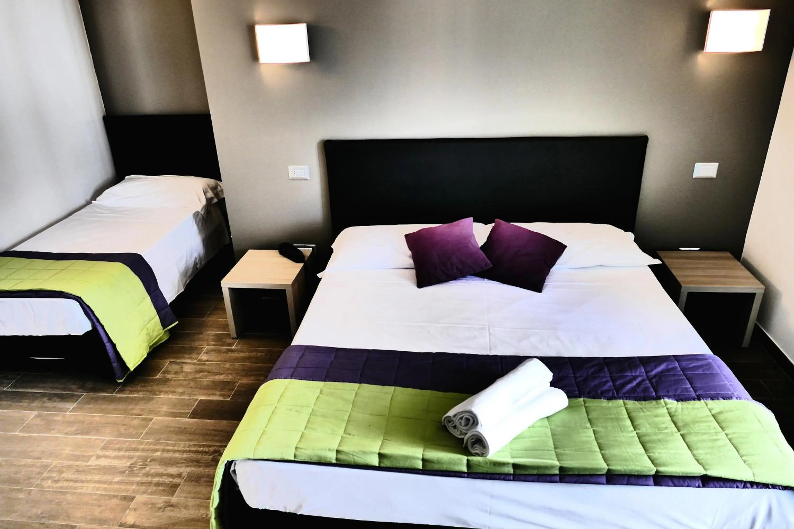 Bed in Hotel Désirée