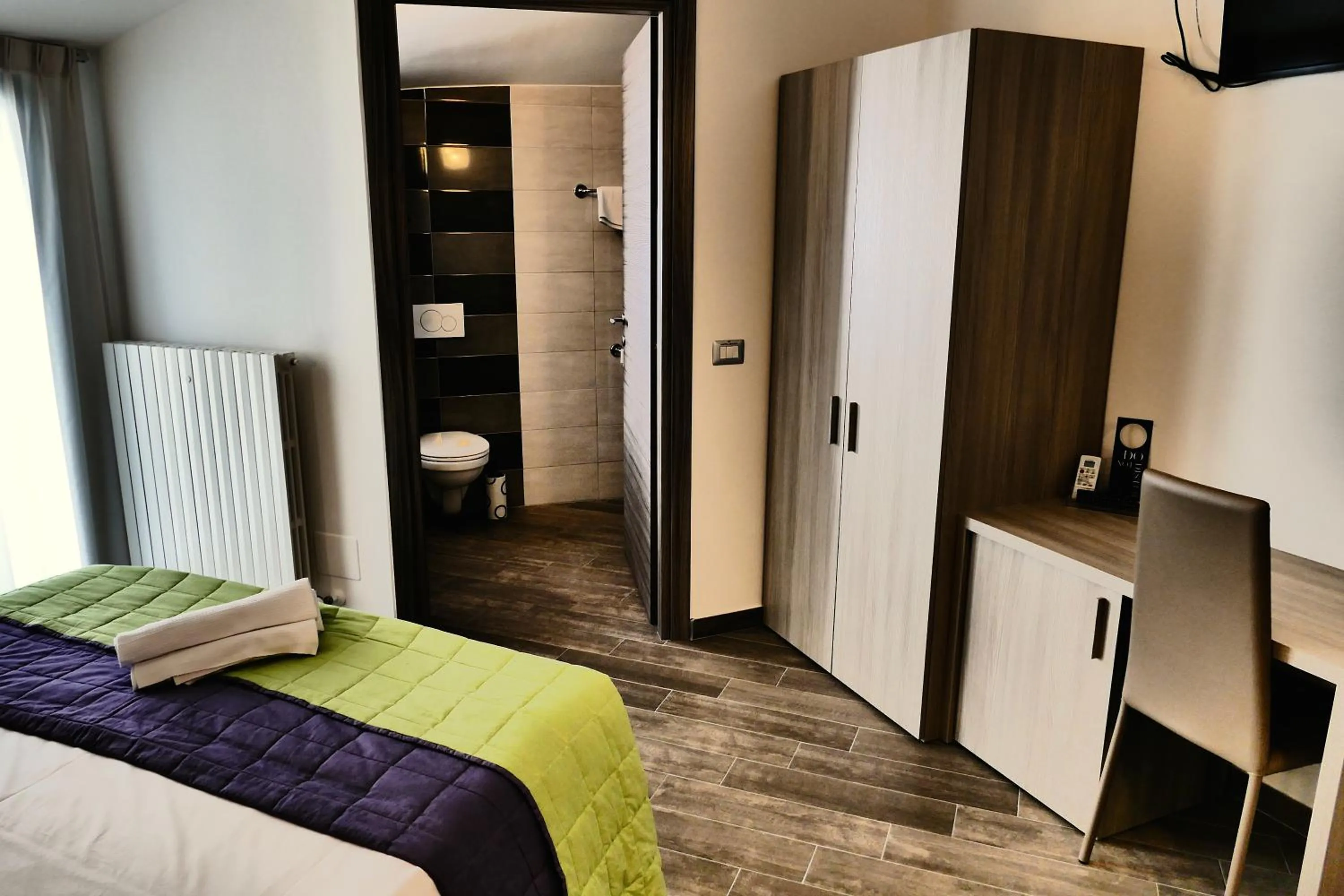 Bed in Hotel Désirée