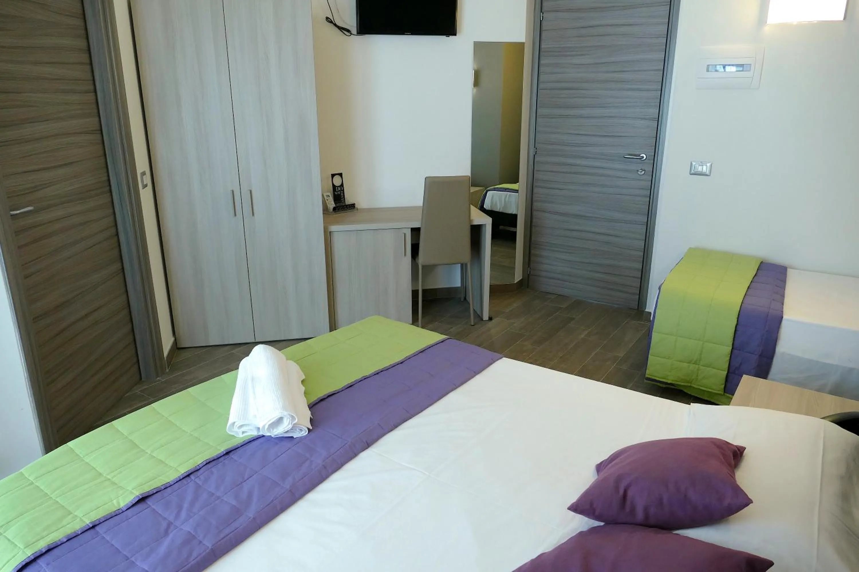 Bed in Hotel Désirée