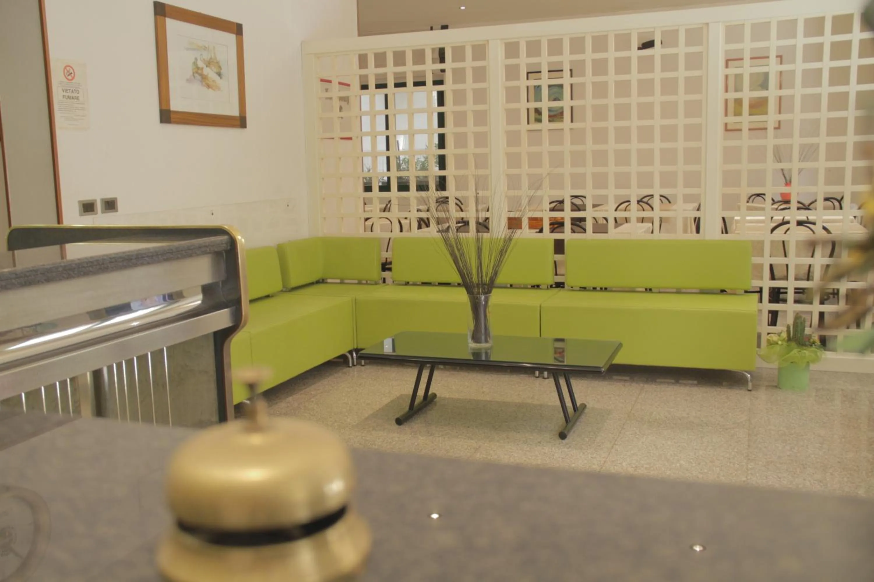 Lobby or reception in Hotel Désirée